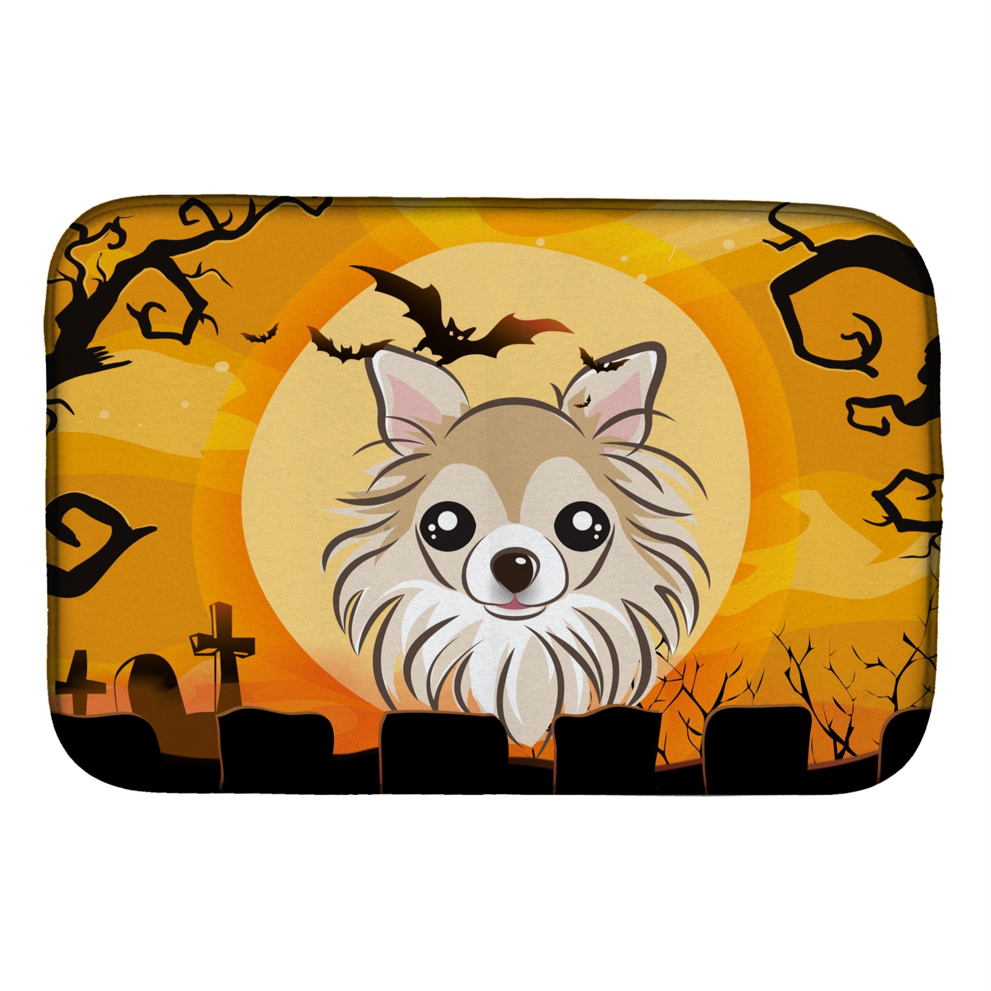 Carolines Treasures BB1809DDM Dish Drying Mat 14 x 21 Halloween
