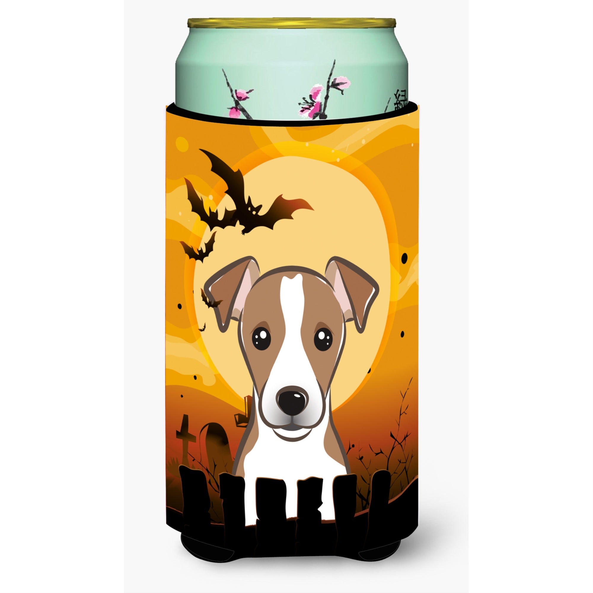 'Caroline'S Treasures Bb1818Tbc Halloween Jack Russell Terrier Tall Boy Koozie Hugger, Multicolor''