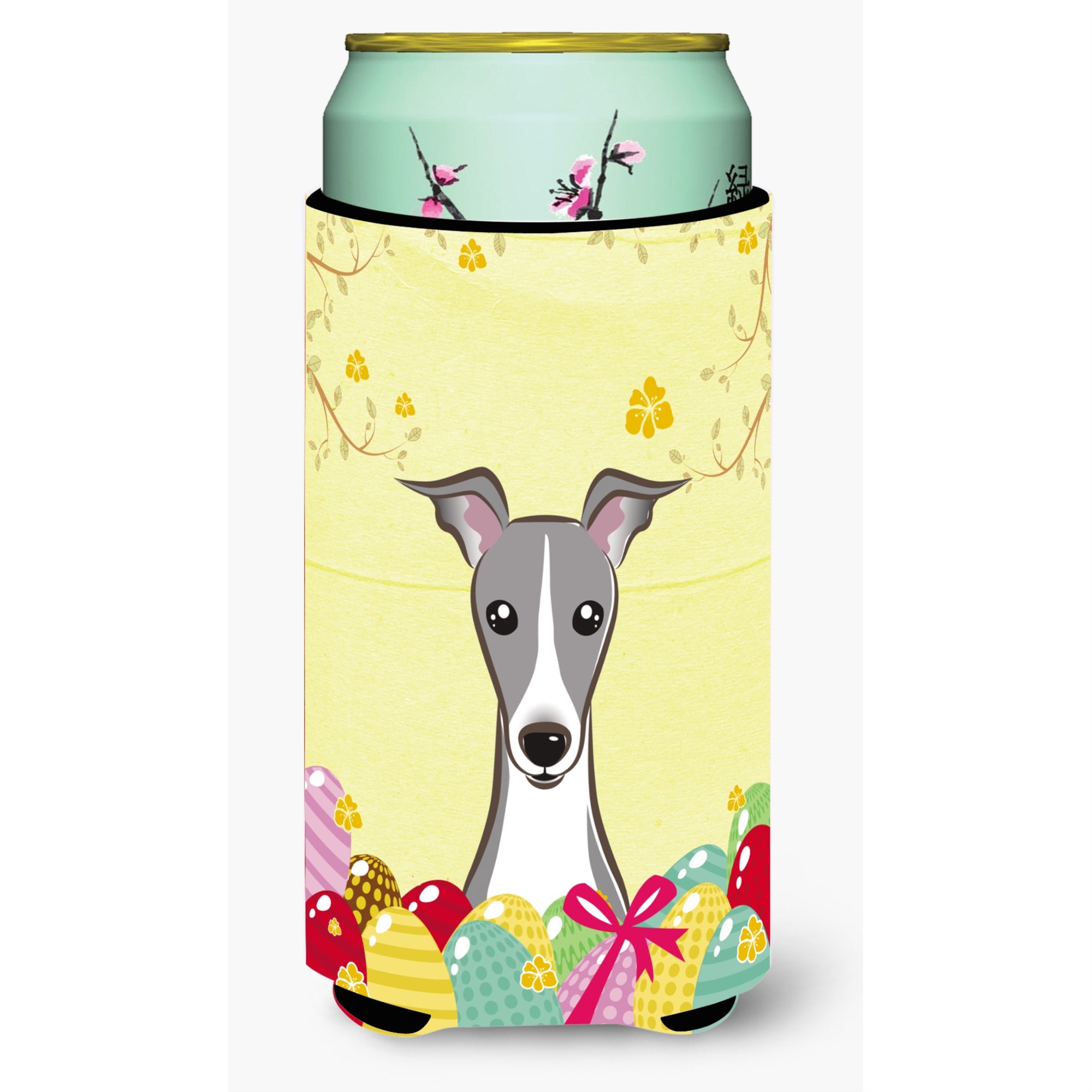 'Caroline'S Treasures Bb1918Tbc ''''Italian Greyhound Easter Egg Hunt'''' Tall Boy Hugger Koozie, Multicolor''
