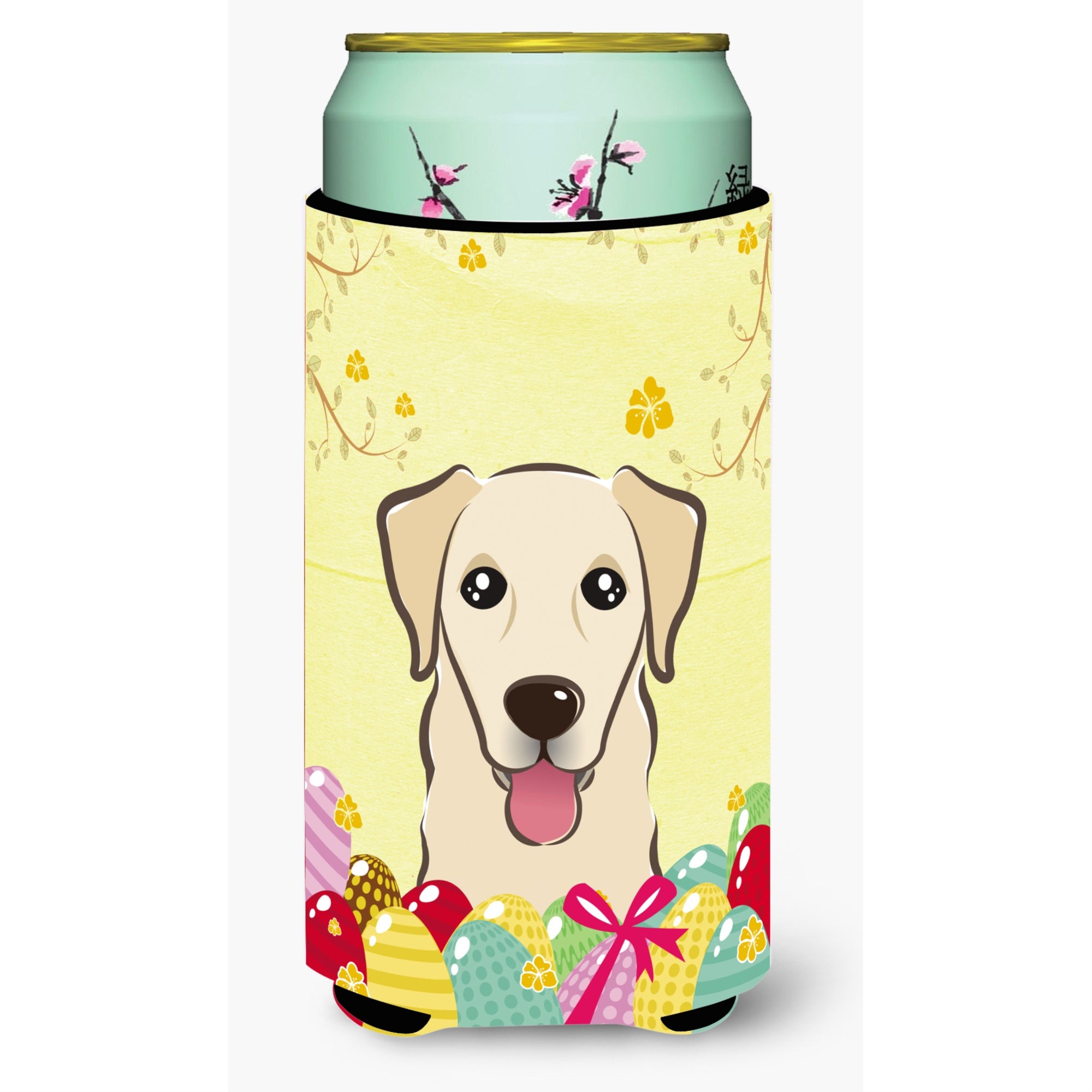 'Caroline'S Treasures Bb1934Tbc ''''Golden Retriever Easter Egg Hunt'''' Tall Boy Hugger Koozie, Multicolor''