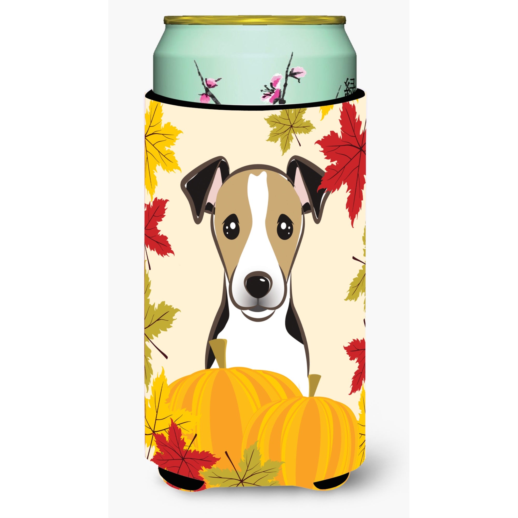 'Caroline'S Treasures Bb2067Tbc ''''Jack Russell Terrier Thanksgiving'''' Tall Boy Hugger Koozie, Multicolor''