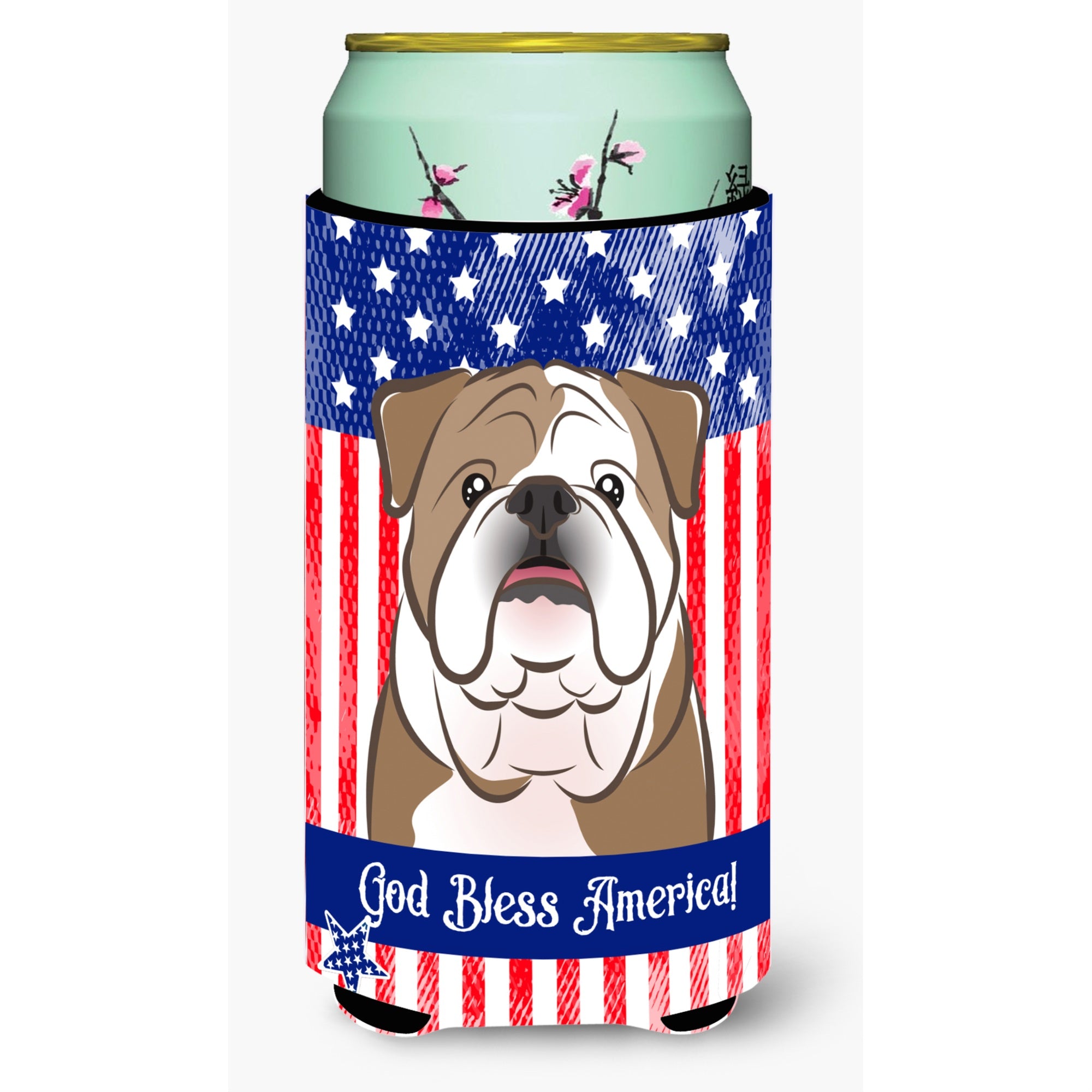 'Caroline'S Treasures Bb2149Tbc ''''English Bulldog'''' Tall Boy Hugger Koozie, Multicolor''