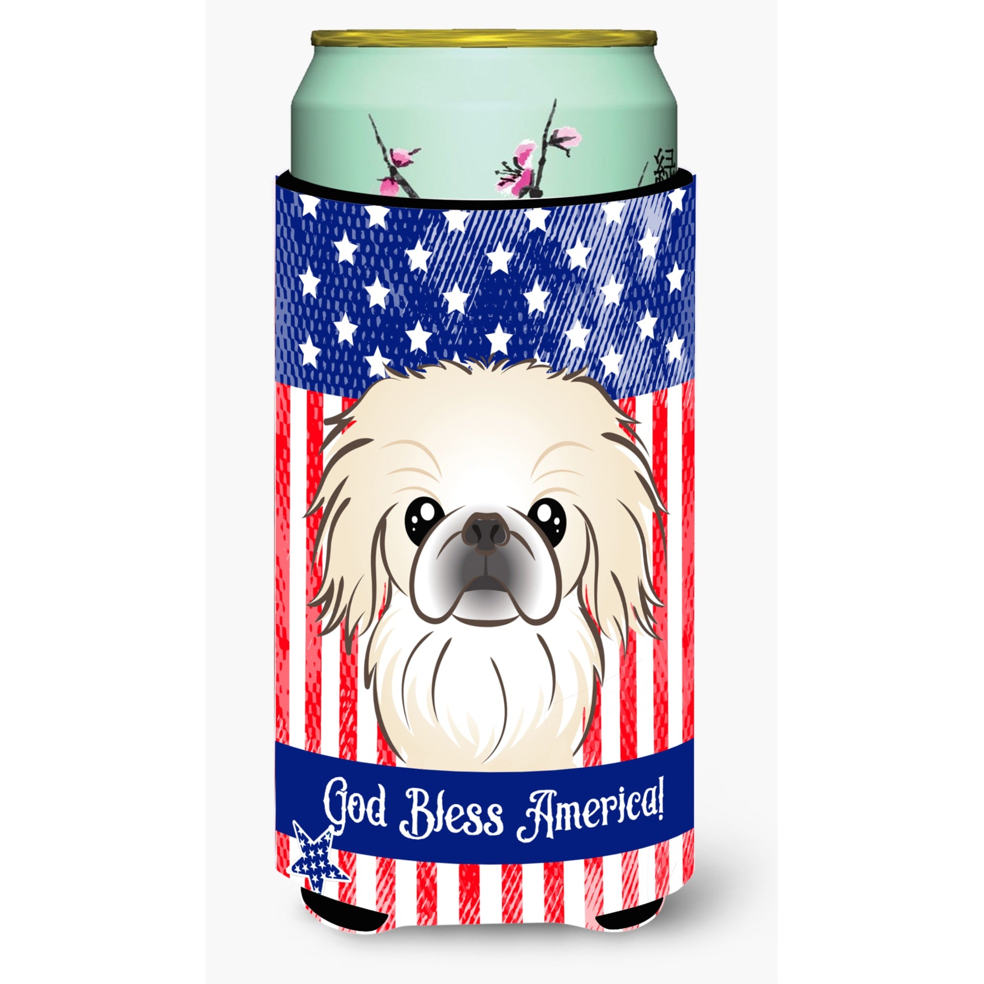 'Caroline'S Treasures Bb2151Tbc ''''Pekingese'''' Tall Boy Hugger Koozie, Multicolor''