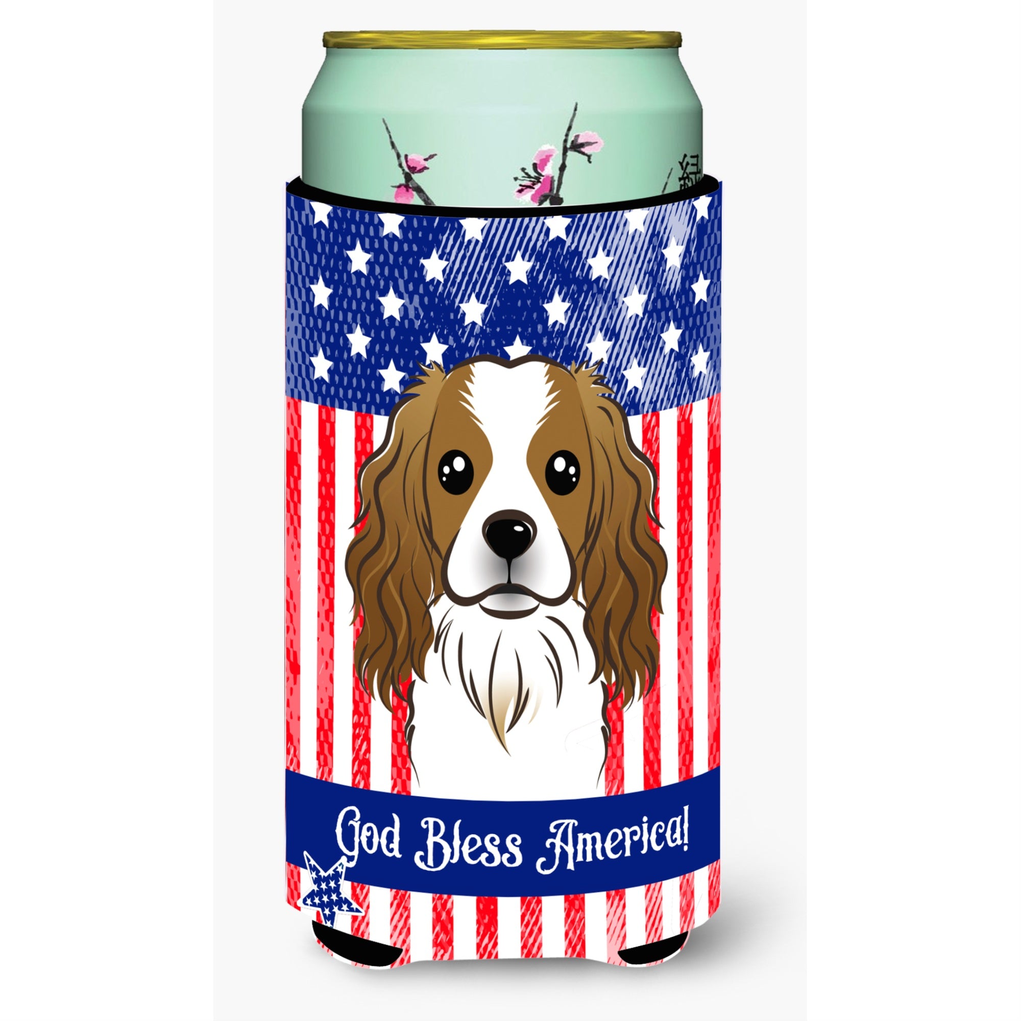 'Caroline'S Treasures Bb2154Tbc ''''Cavalier Spaniel'''' Tall Boy Hugger Koozie, Multicolor''