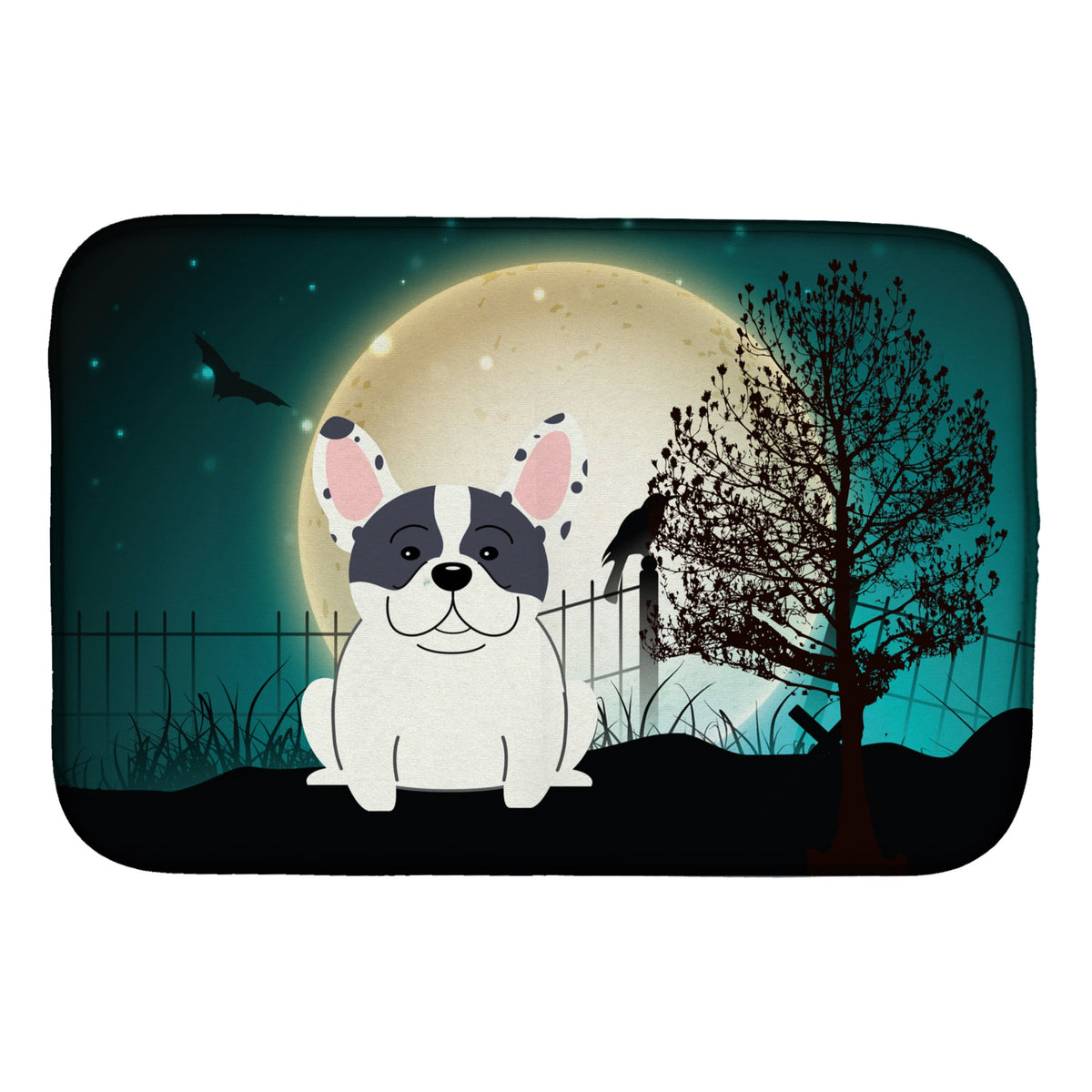 'Caroline'S Treasures Adds A Touch Of Flair Dish Drying Mat, 14'''' X 21'''', Halloween''