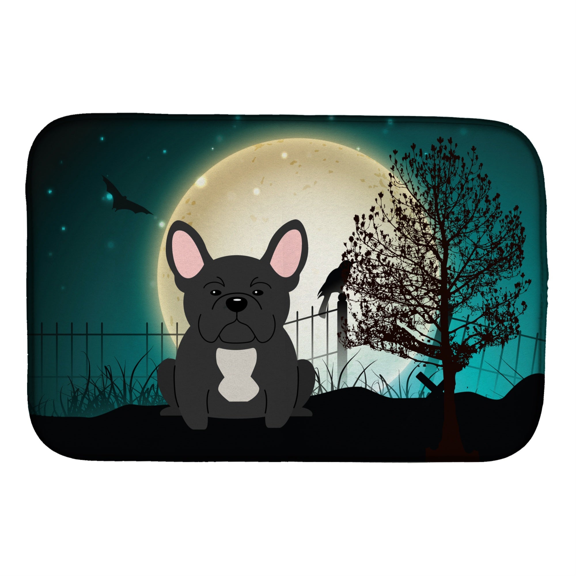 'Caroline'S Treasures Bb2204Ddm Dish Drying Mat, 14'''' X 21'''', Halloween''