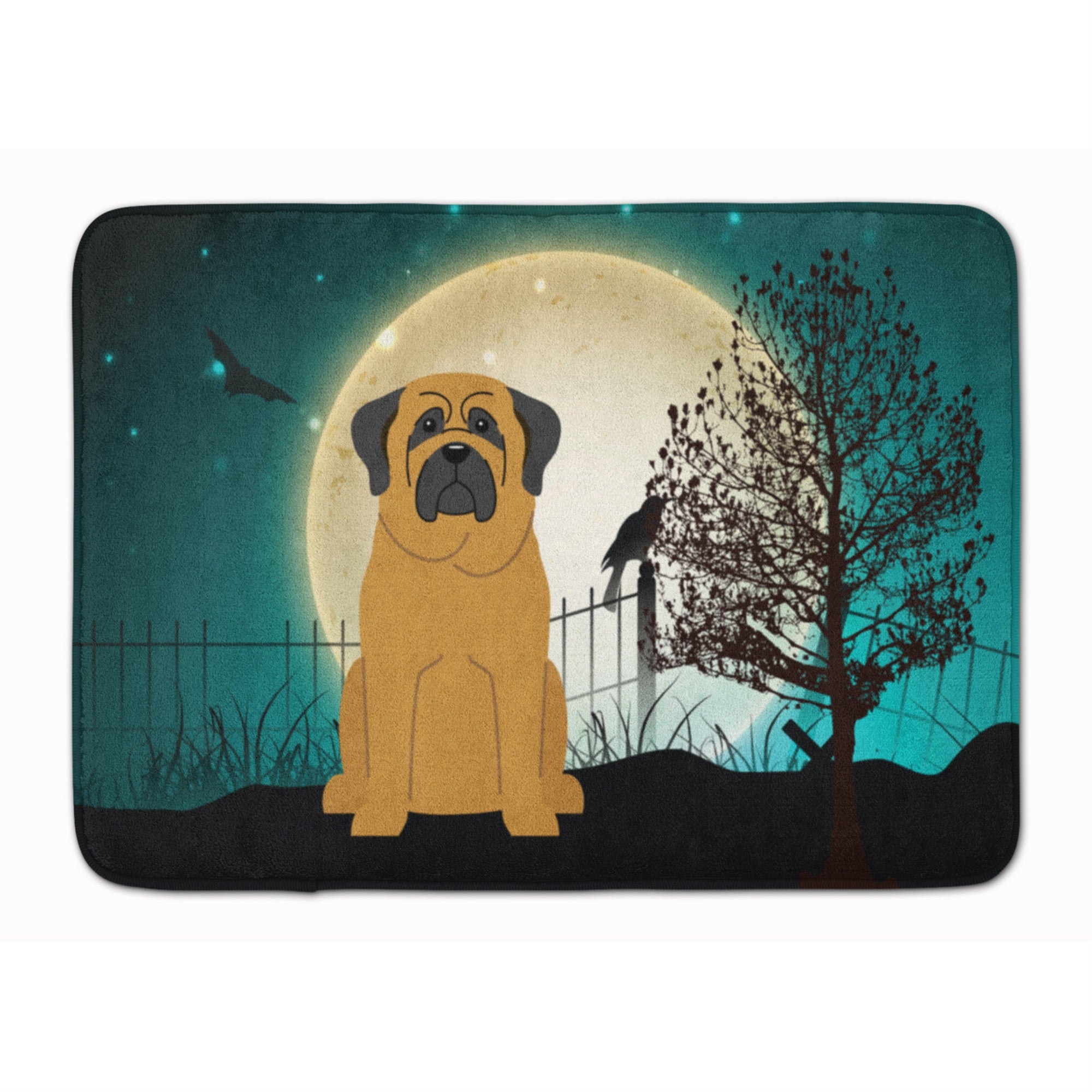 'Caroline'S Treasures Halloween Scary Mastiff Floor Mat, 19'''' X 27'''', Multicolor''
