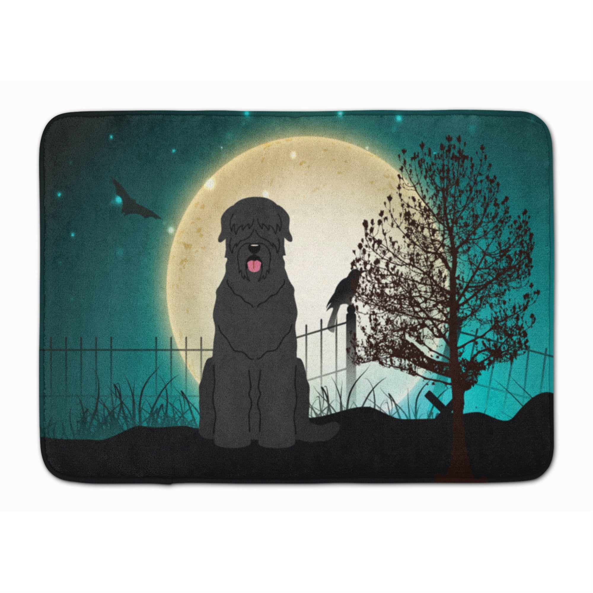 'Caroline'S Treasures Halloween Scary Black Russian Terrier, 19'''' X 27'''', Multicolor''