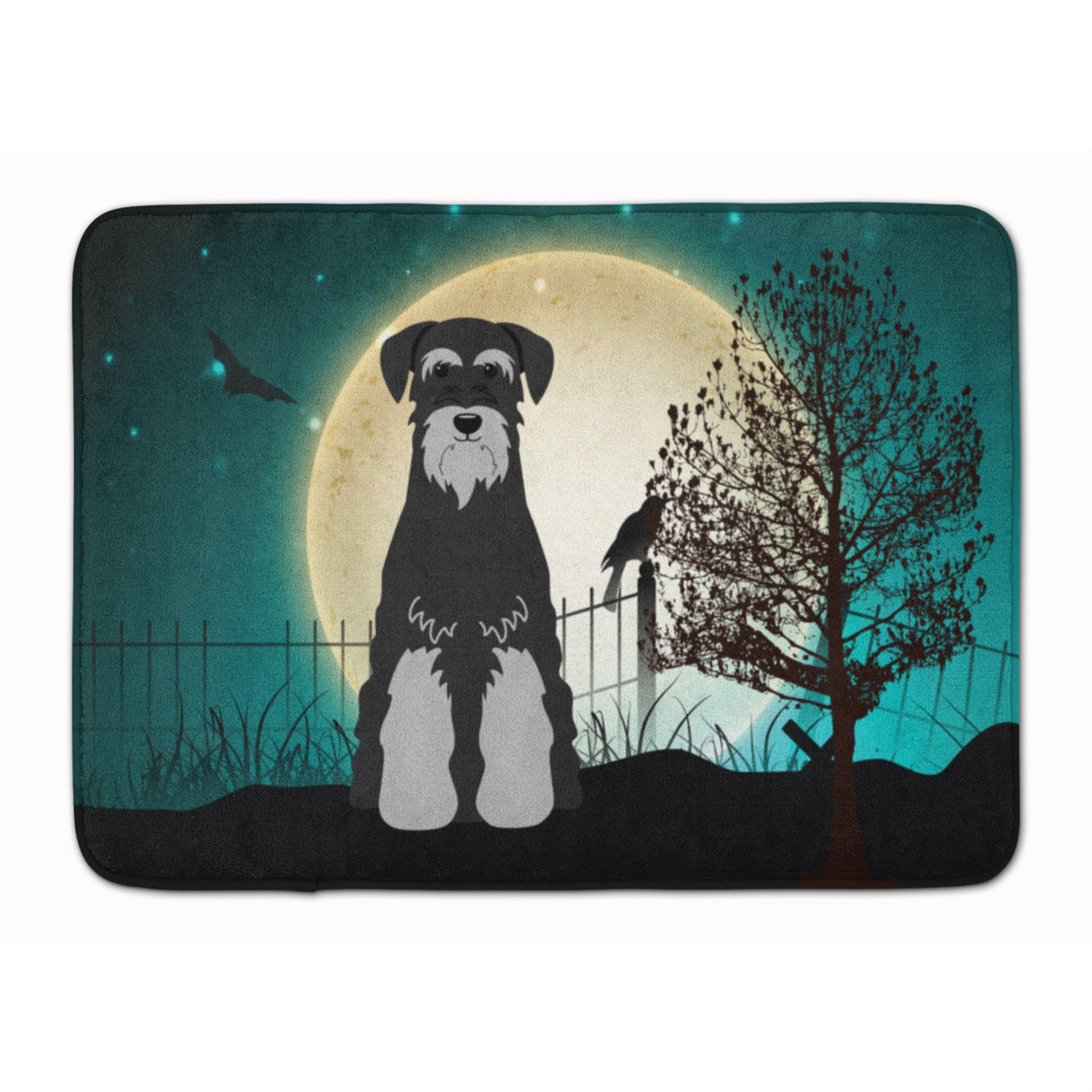 'Caroline'S Treasures Halloween Standard Schnauzer Black Grey, 19'''' X 27'''', Multicolor''