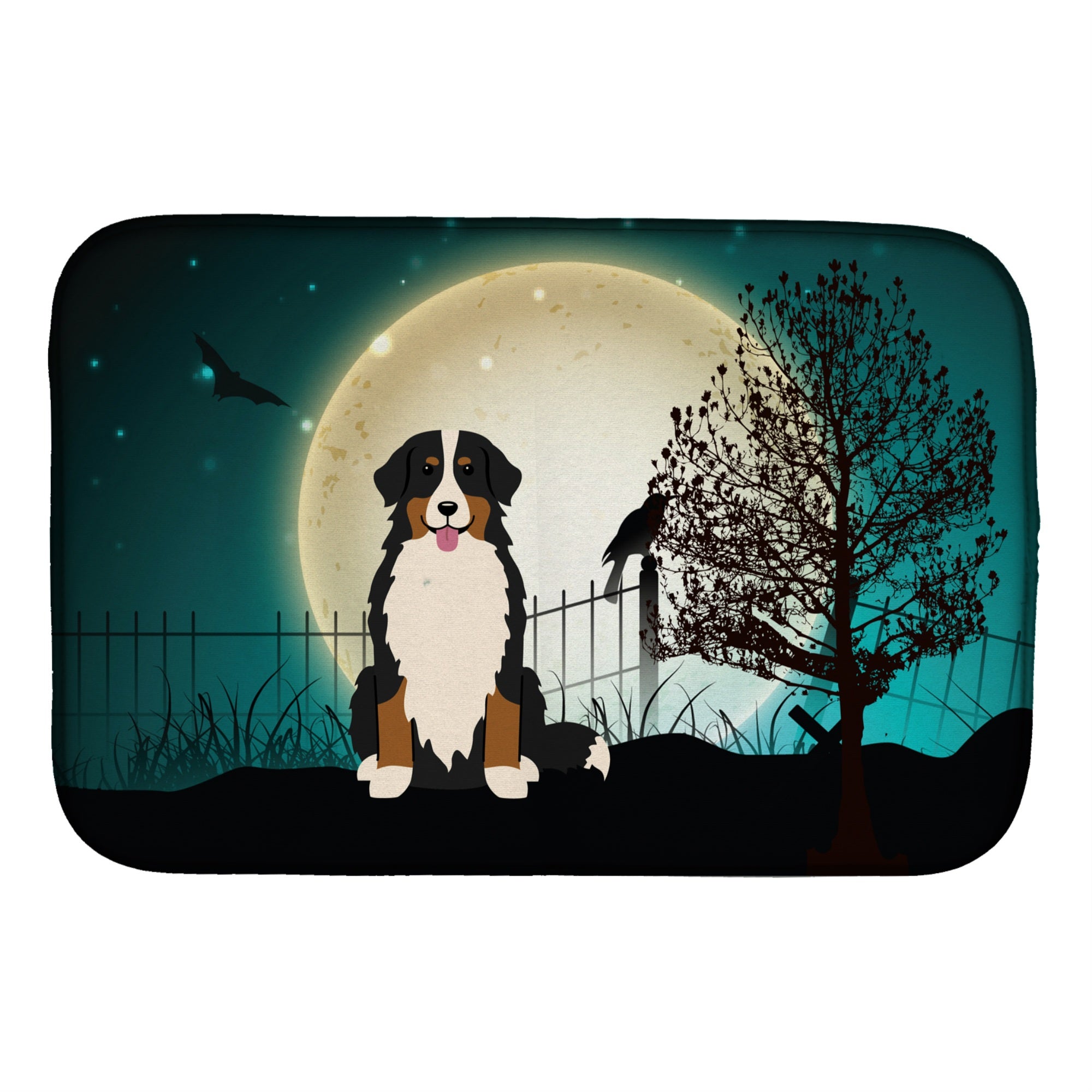 Carolines Treasures BB2226DDM Dish Drying Mat 14 x 21 Halloween