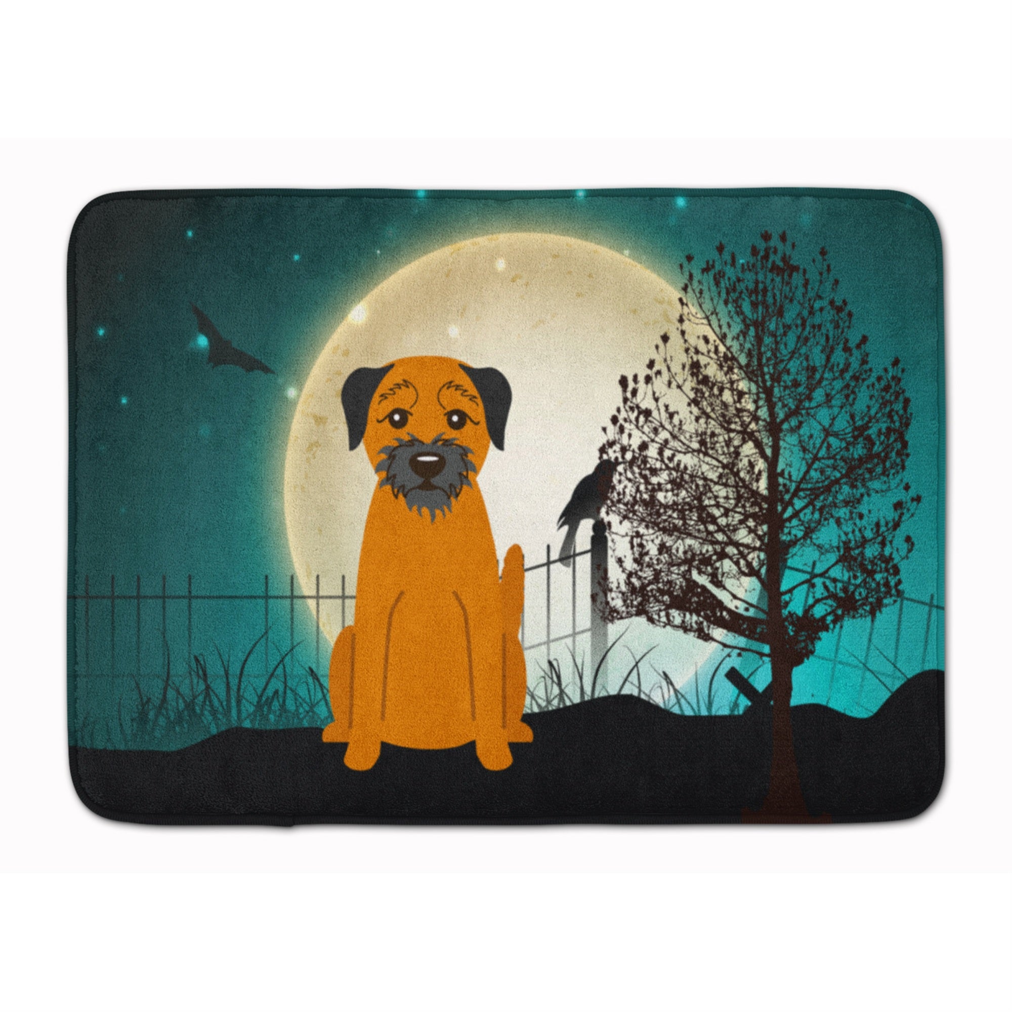 'Caroline'S Treasures Halloween Scary Border Terrier, 19'''' X 27'''', Multicolor''