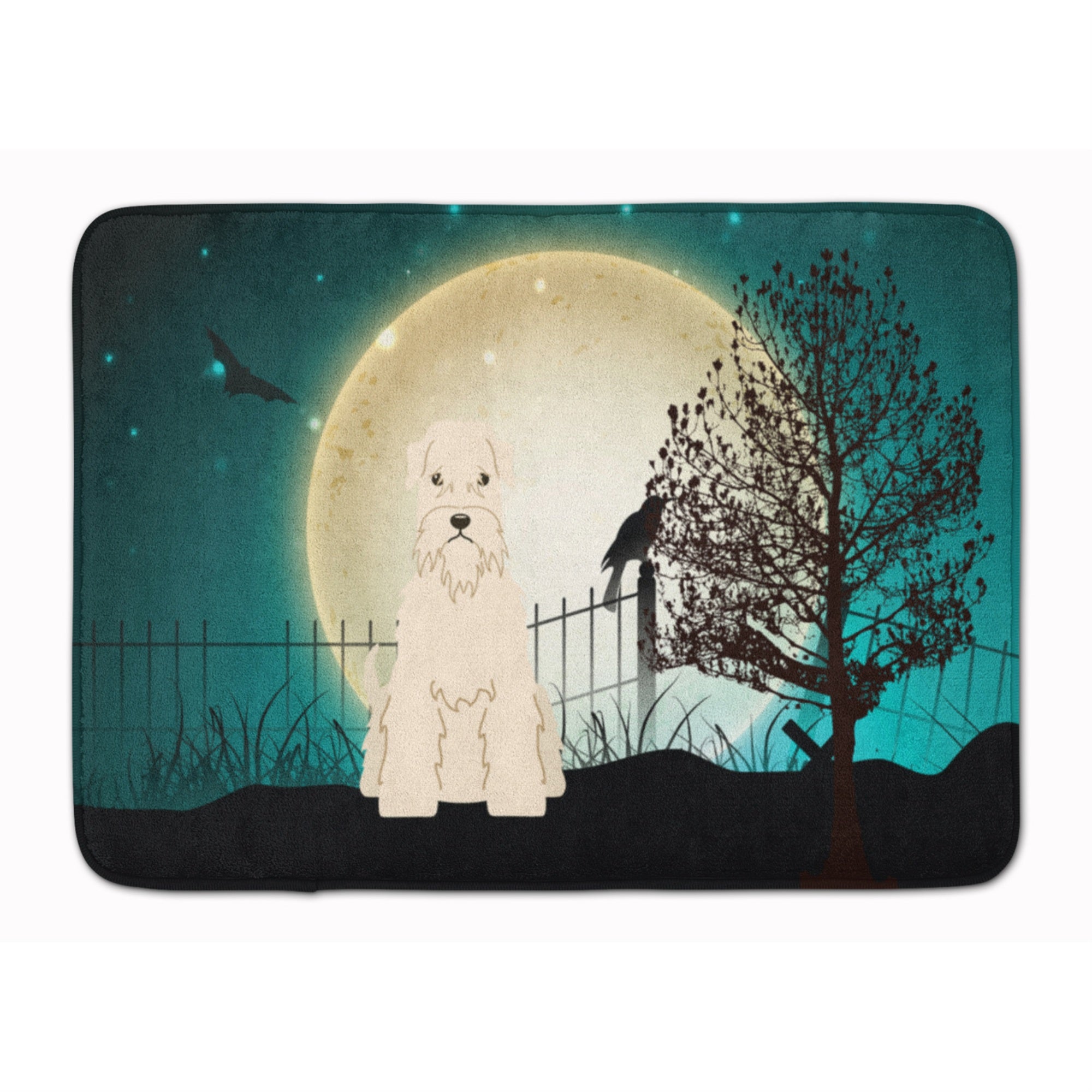 'Caroline'S Treasures Halloween Soft Coated Wheaten Terrier Floor Mat, 19'''' X 27'''', Multicolor''