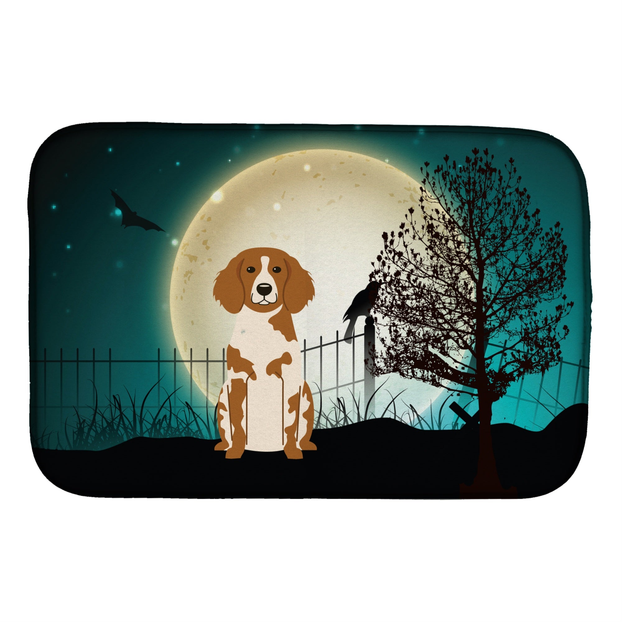 'Caroline'S Treasures Bb2262Ddm Dish Drying Mat, 14 X 21, Halloween''