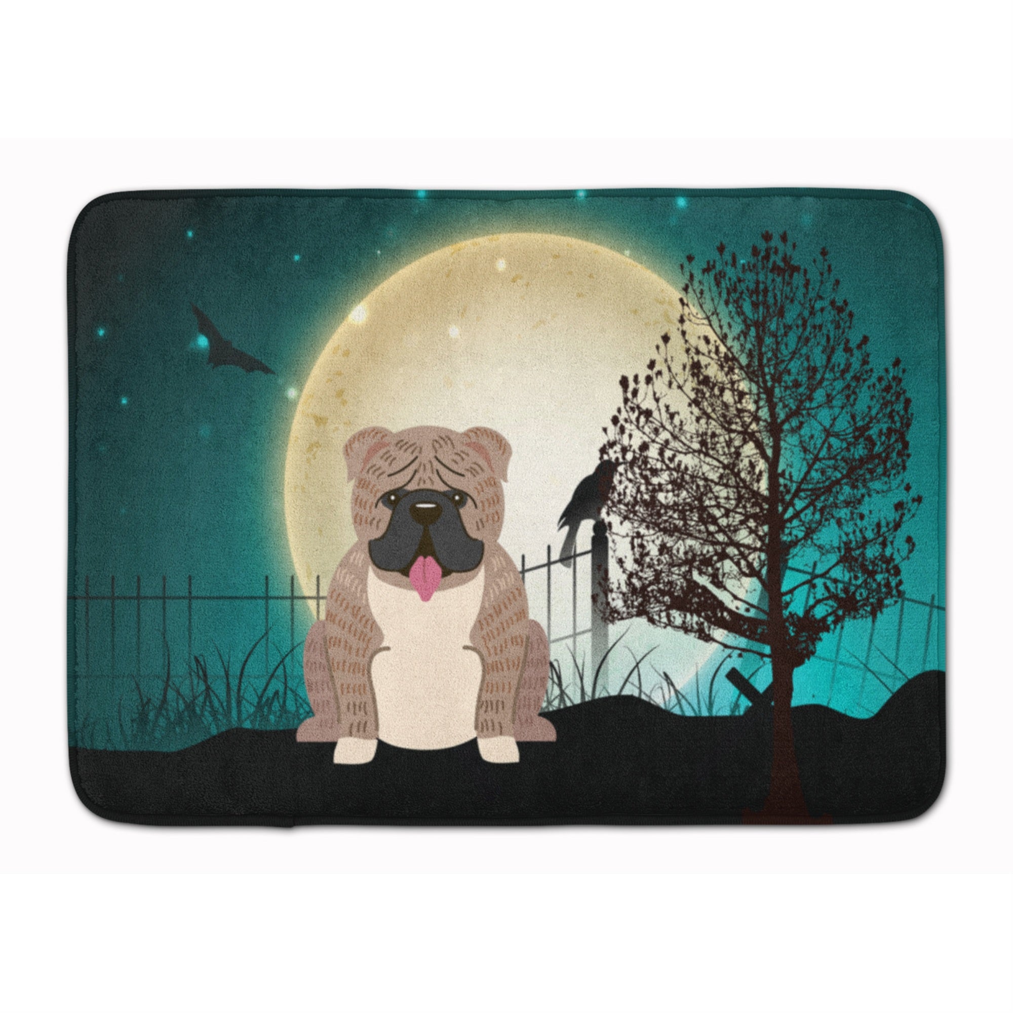 'Caroline'S Treasures Halloween English Bulldog Grey Brindle, 19'''' X 27'''', Multicolor''