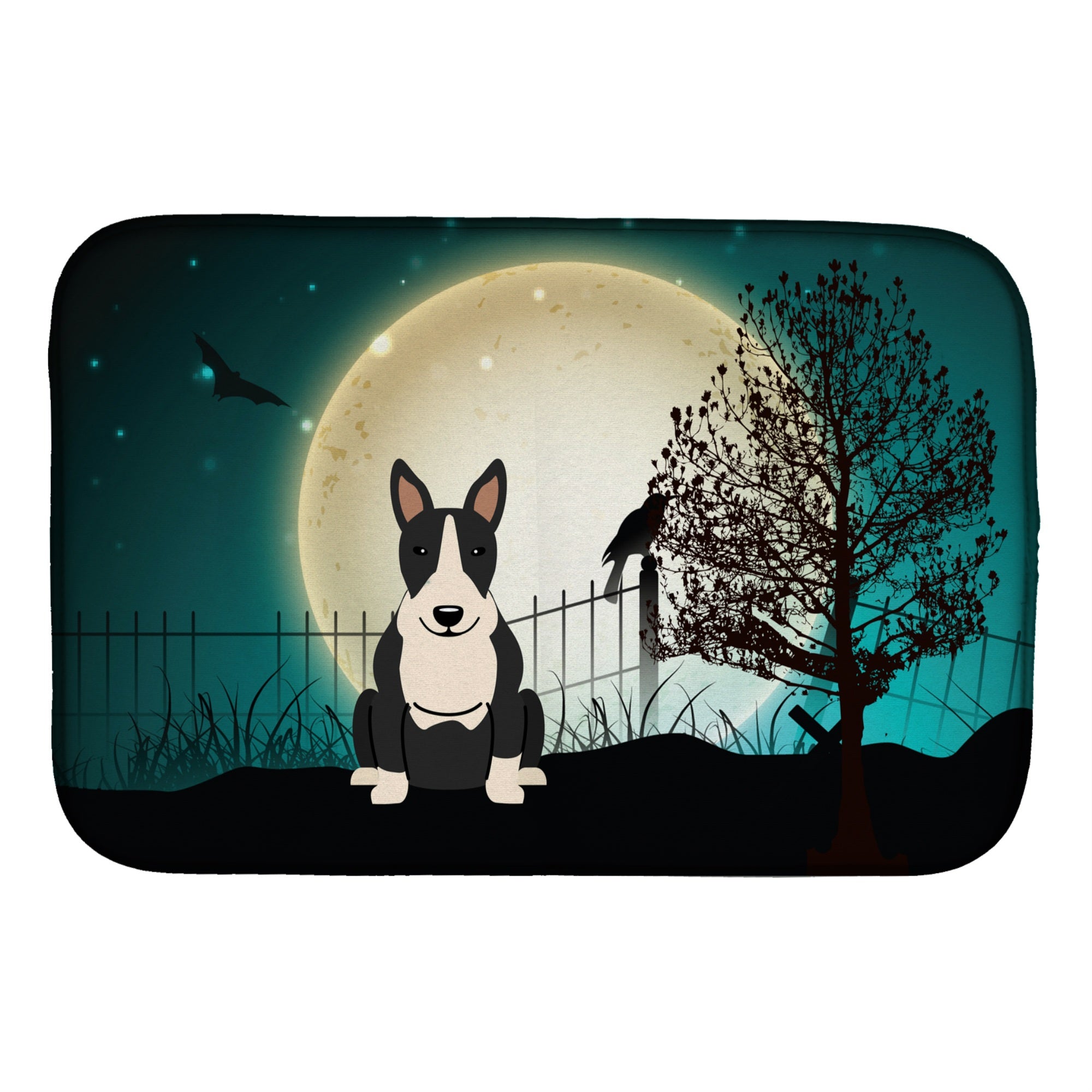 'Caroline'S Treasures Halloween Scary Dish Drying Mat, 14'''' X 21''''''