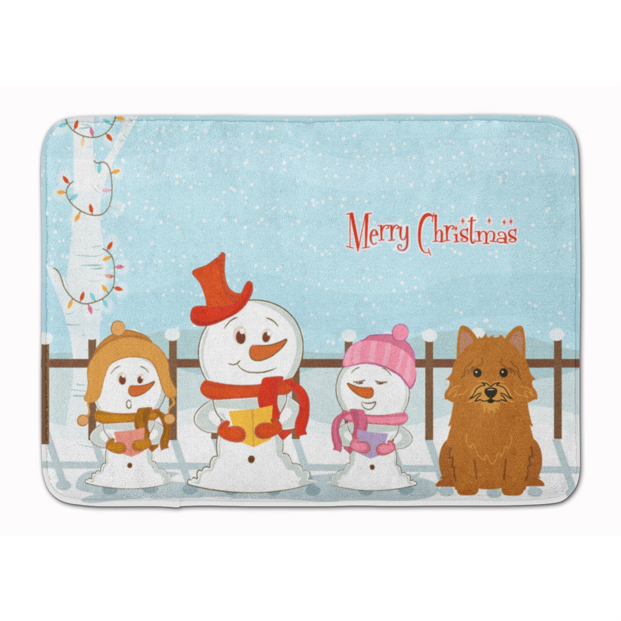 'Caroline'S Treasures Merry Christmas Norwich Terrier, 19'''' X 27'''', Multicolor''