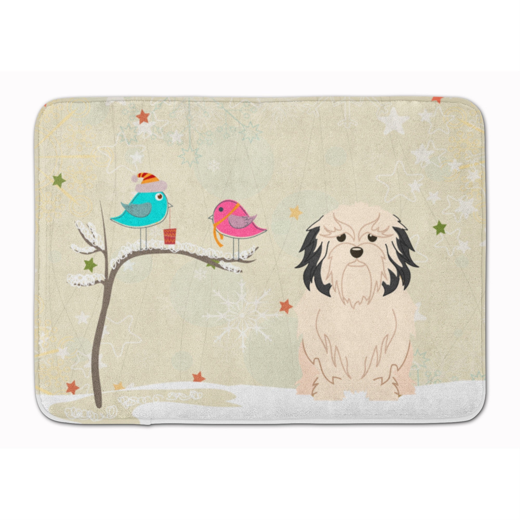 'Caroline'S Treasures Christmas Presents Friends Lowchen, 19'''' X 27'''', Multicolor''