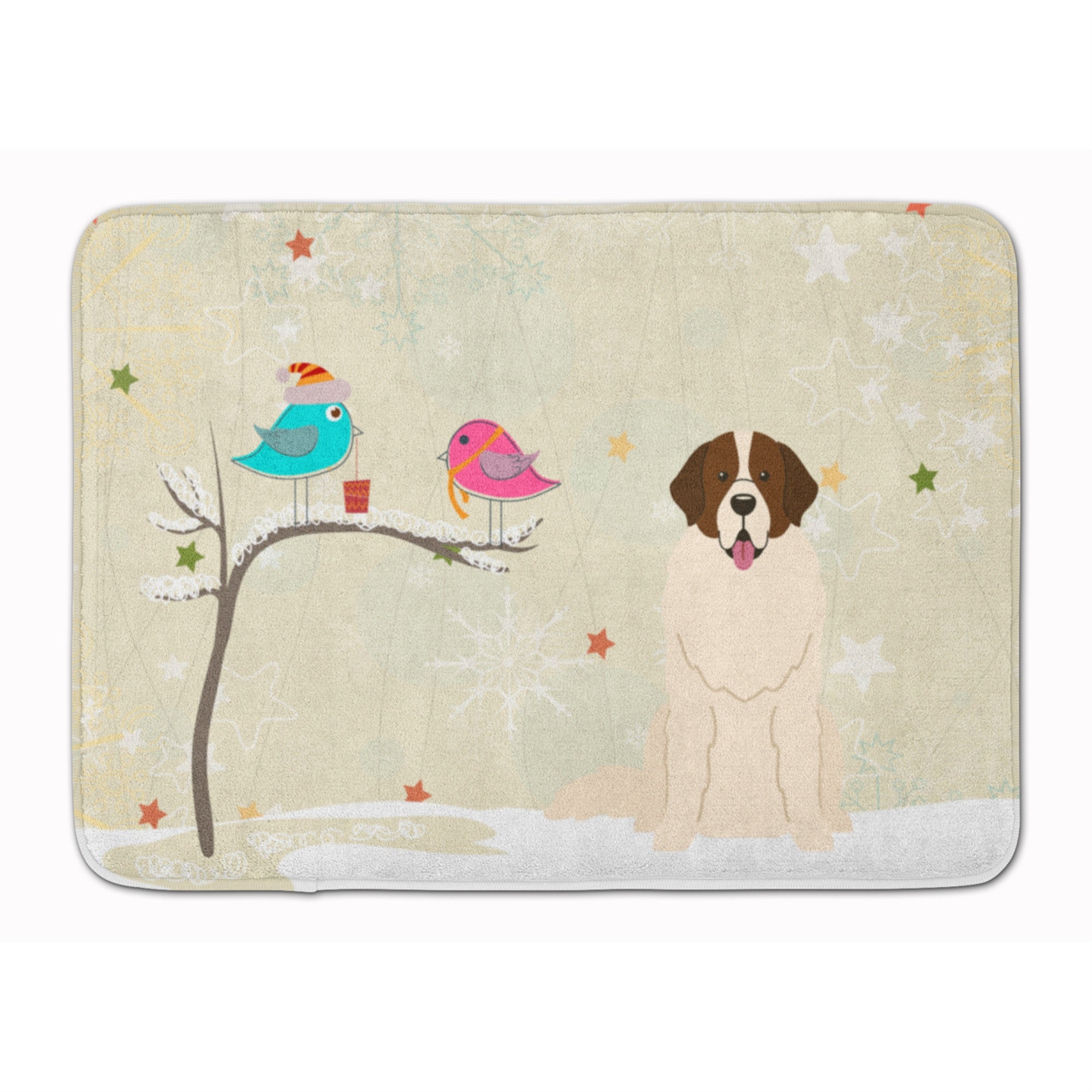 'Caroline'S Treasures Christmas Presents Moscow Watchdog Floor Mat, 19'''' X 27'''', Multicolor''