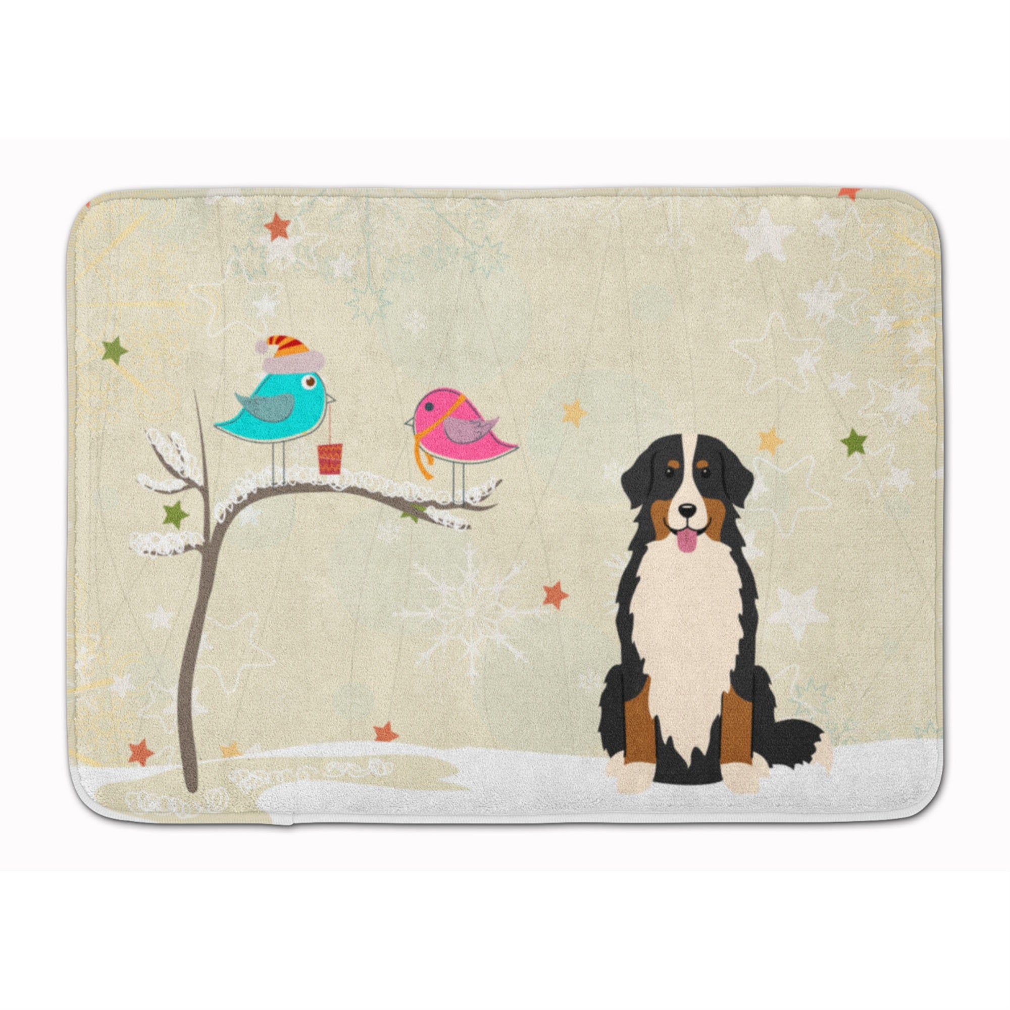'Caroline'S Treasures Christmas Presents Bernese Mountain Dog Floor Mat, 19'''' X 27'''', Multicolor''