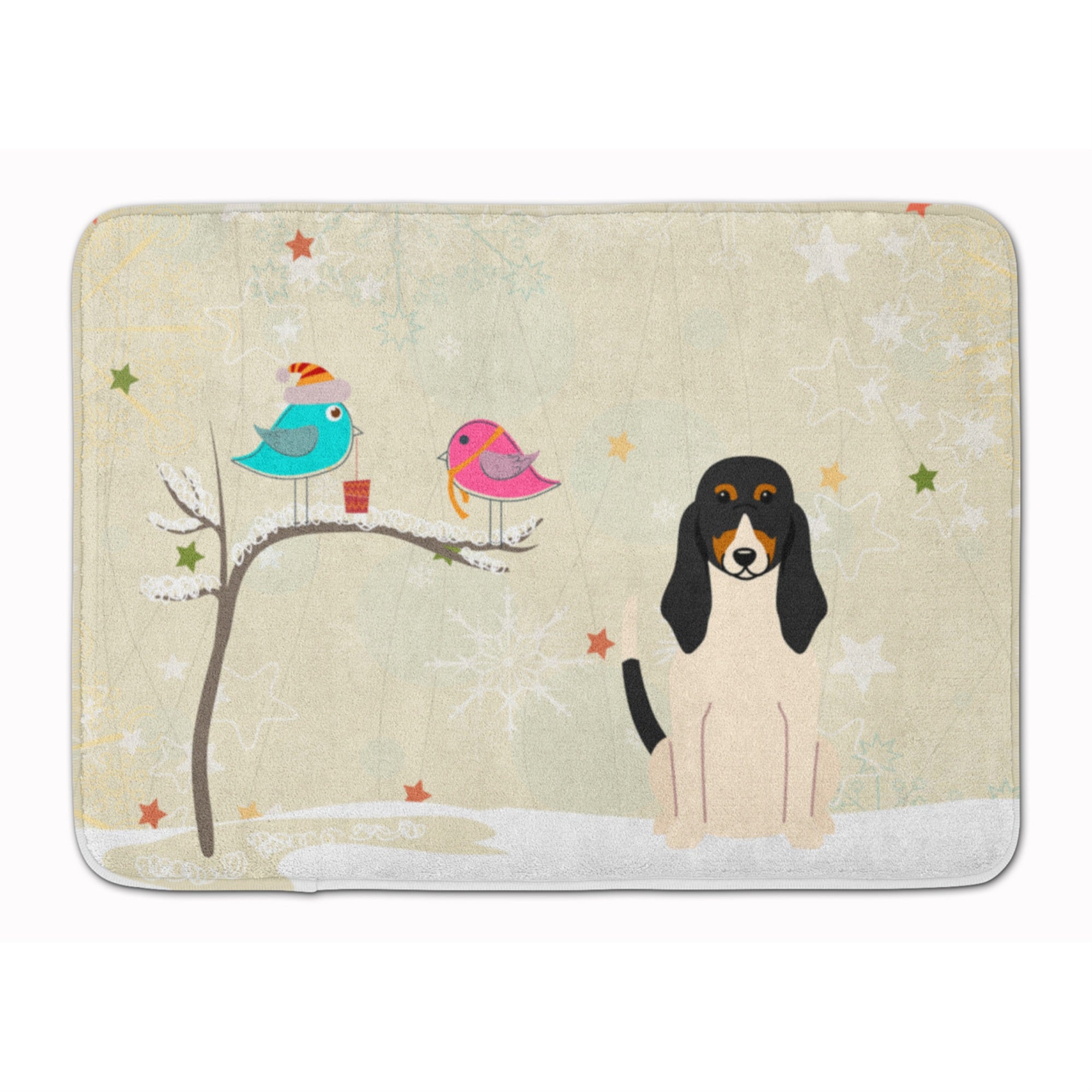 'Caroline'S Treasures Christmas Presents Friends Swiss Hound, 19'''' X 27'''', Multicolor''
