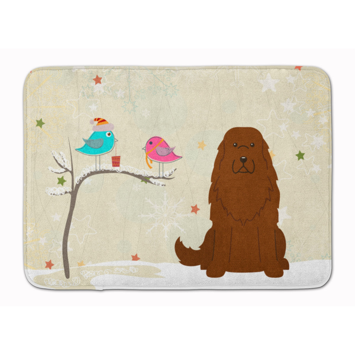 'Caroline'S Treasures Christmas Caucasian Shepherd Dog Floor Mat, 19'''' X 27'''', Multicolor''