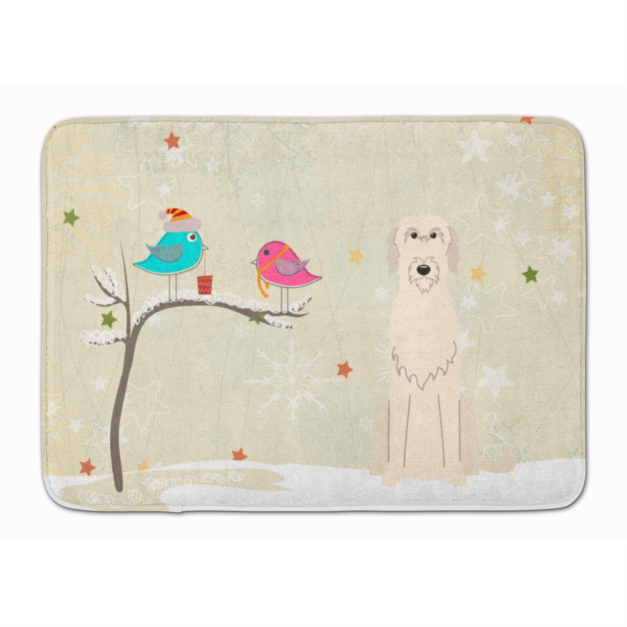 Carolines Treasures Christmas Presents Irish Wolfhound, 19 x 27, Multicolor