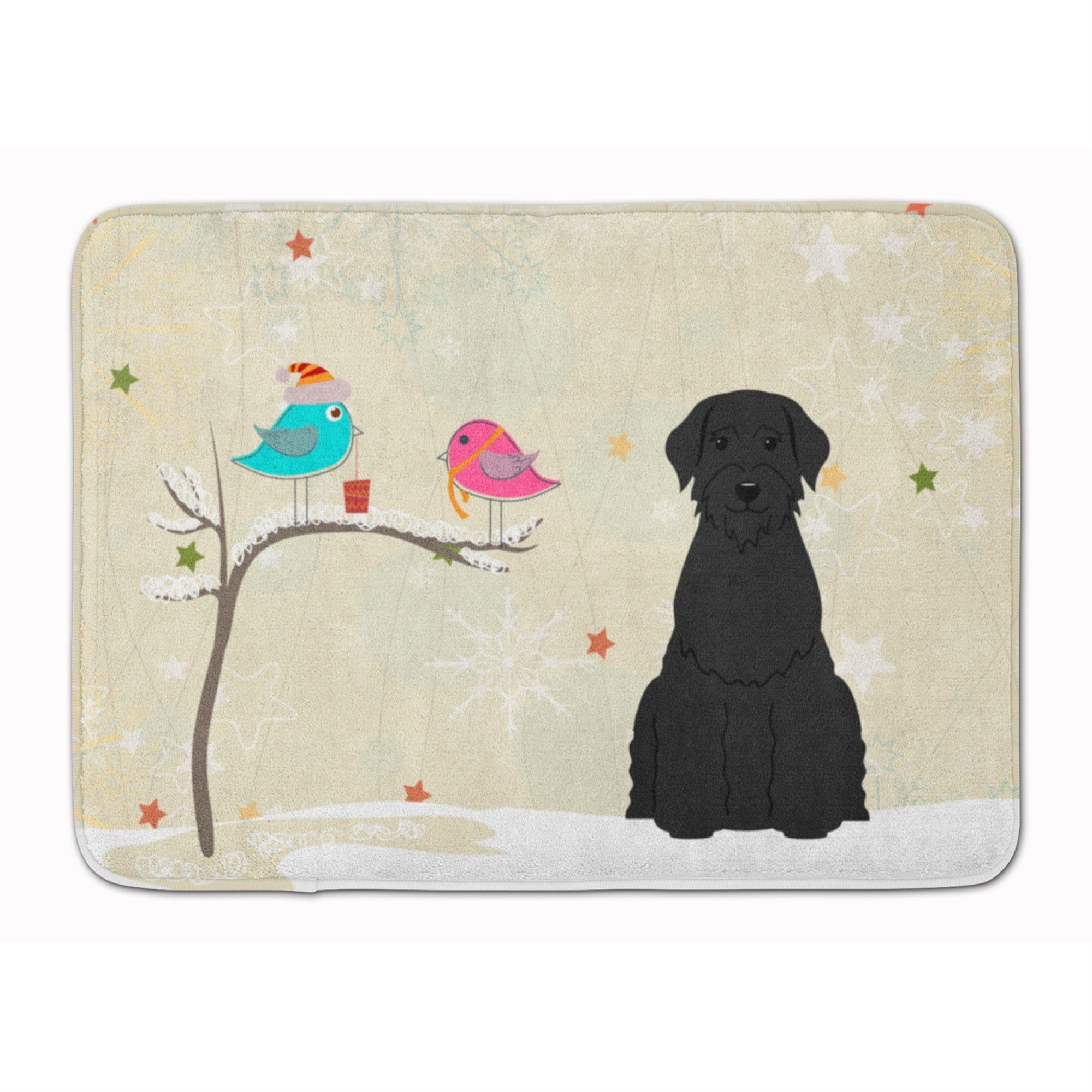 'Caroline'S Treasures Christmas Presents Giant Schnauzer Floor Mat, 19'''' X 27'''', Multicolor''