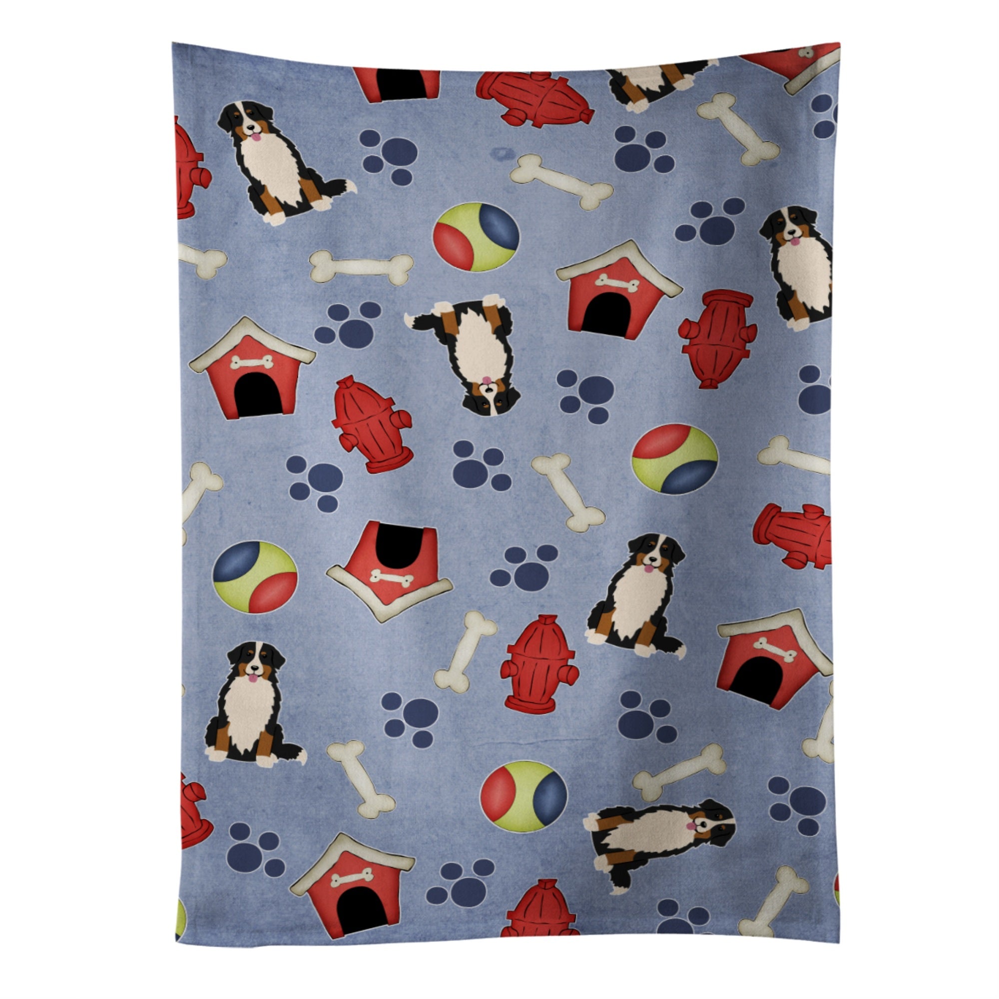 'Caroline'S Treasures Bb2649Ktwl Bernese Mountain Dog Kitchen Towel, 25'''' X 15'''', Multicolor''