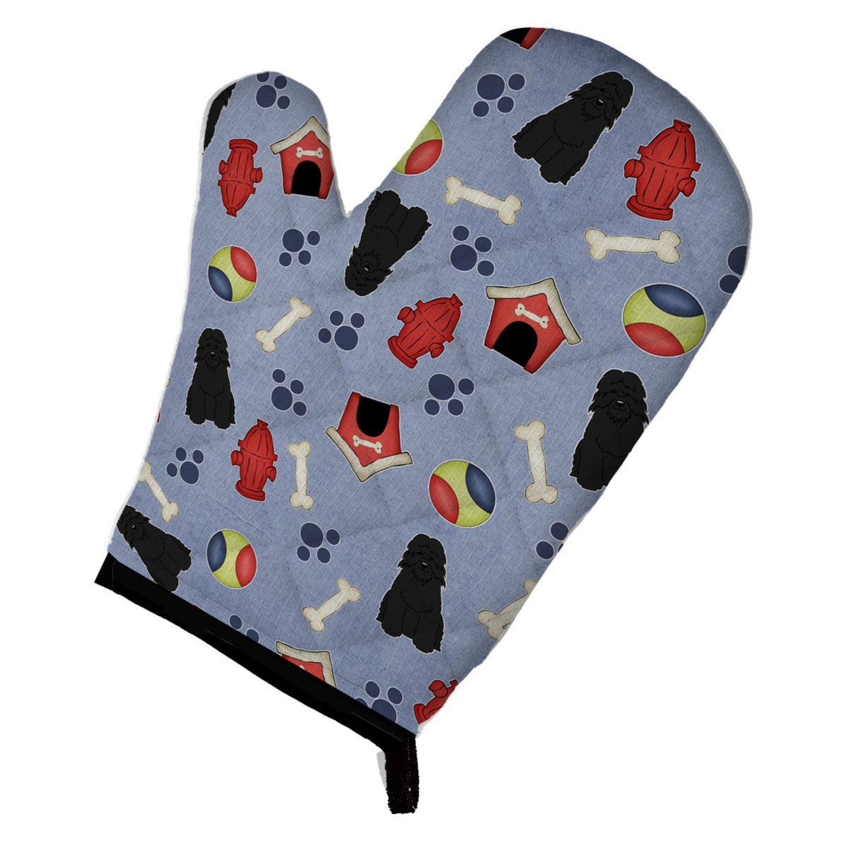 'Caroline'S Treasures Bb2687Ovmt Dog House Collection Bouvier Des Flandres Oven Mitt, 12'''' By 8.5'''', Multicolor''