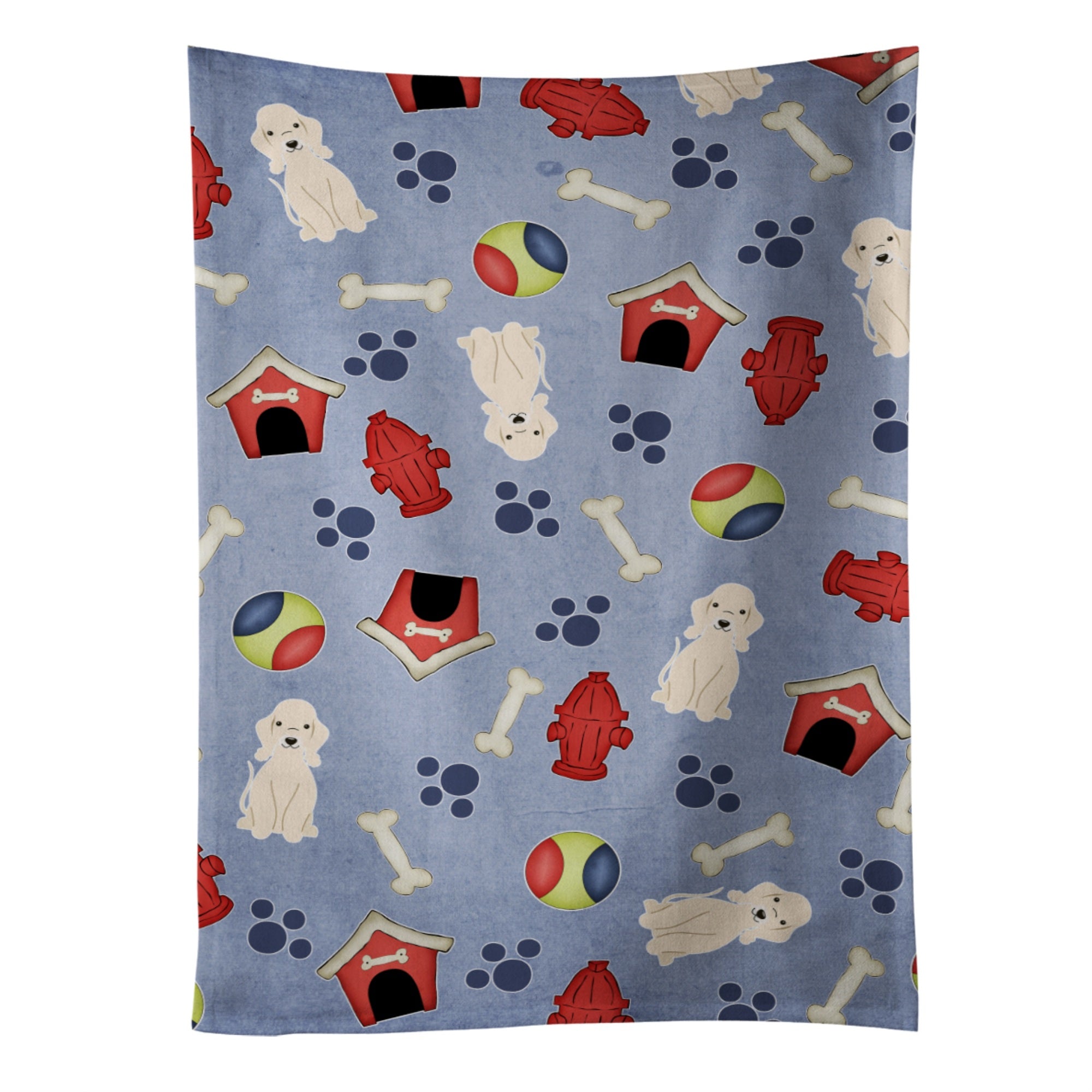 'Caroline'S Treasures Bb2704Ktwl Bedlington Terrier Sandy Kitchen Towel, 25'''' X 15'''', Multicolor''