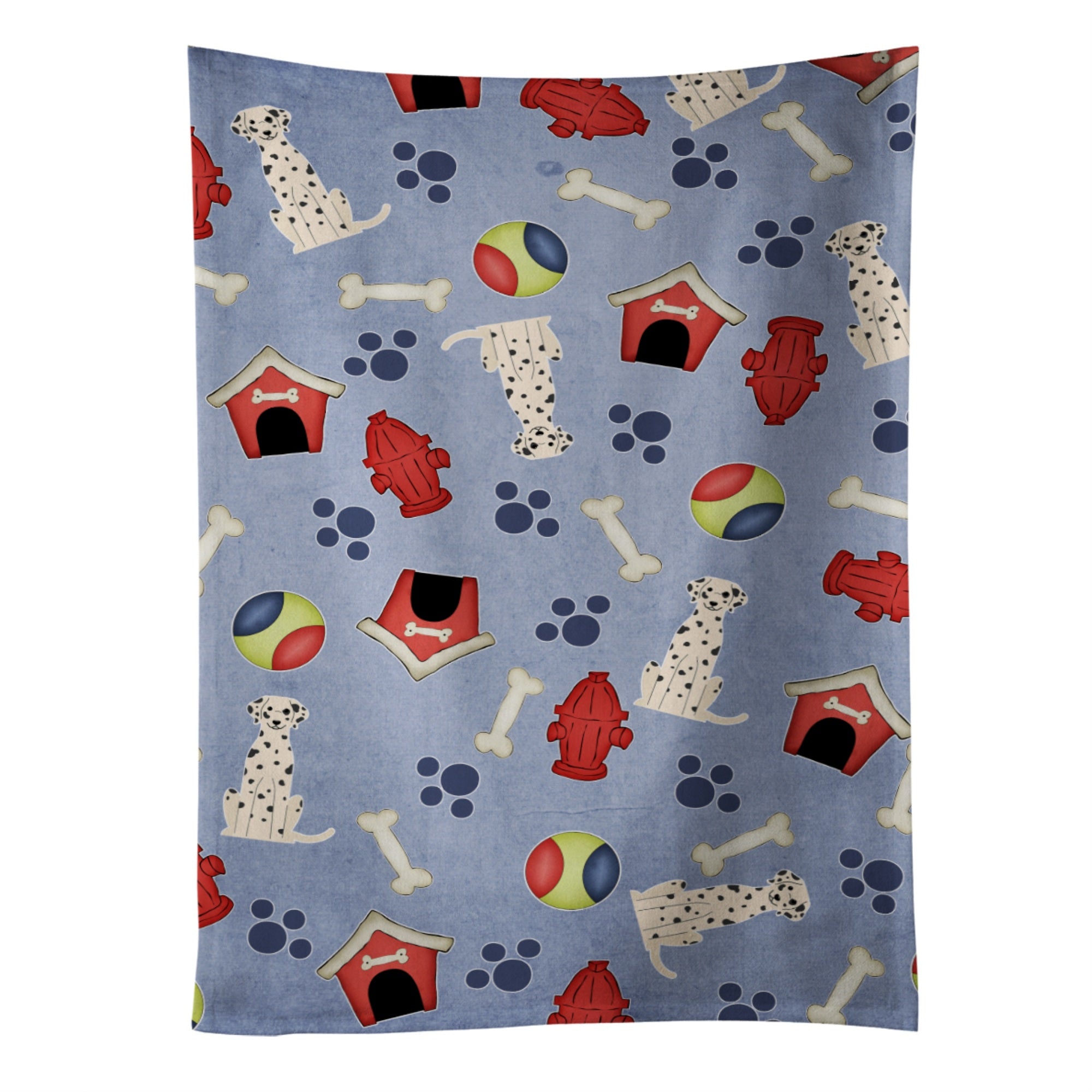 'Caroline'S Treasures Bb2710Ktwl Dog House Collection Dalmatian Kitchen Towel, 25'''' X 15'''', Multicolor''