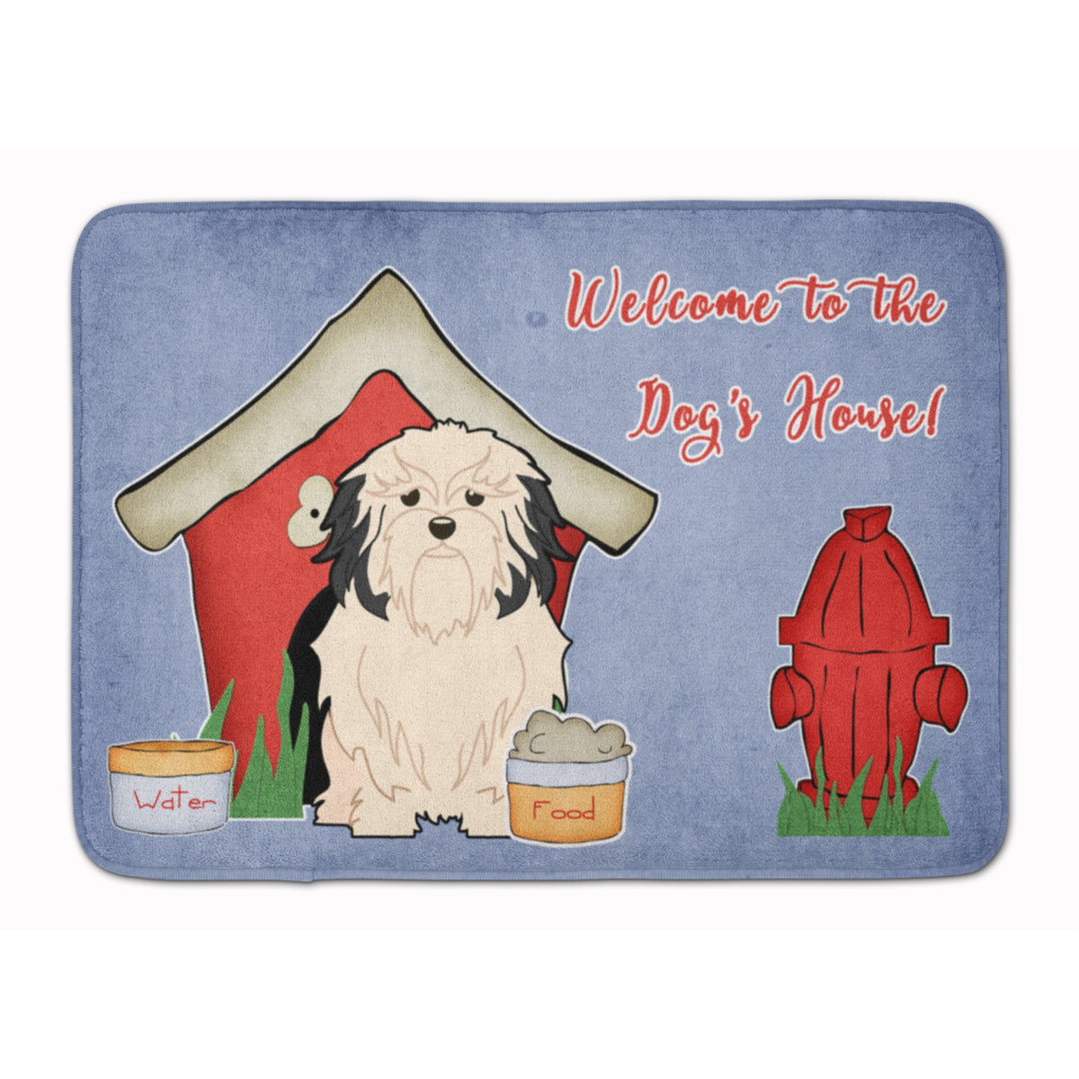 'Caroline'S Treasures Dog House Collection Lowchen Floor Mat, 19'''' X 27'''', Multicolor''