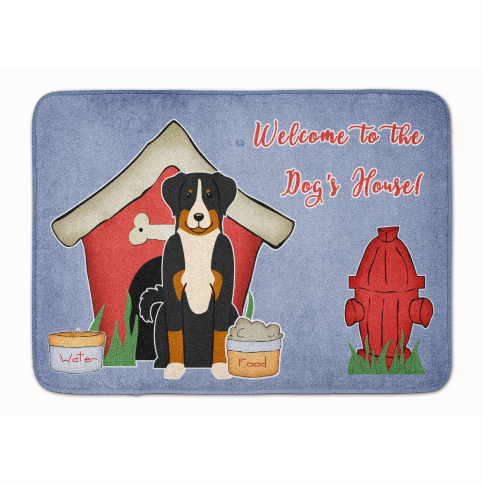 'Caroline'S Treasures Dog House Appenzeller Sennenhund Floor Mat, 19'''' X 27'''', Multicolor''