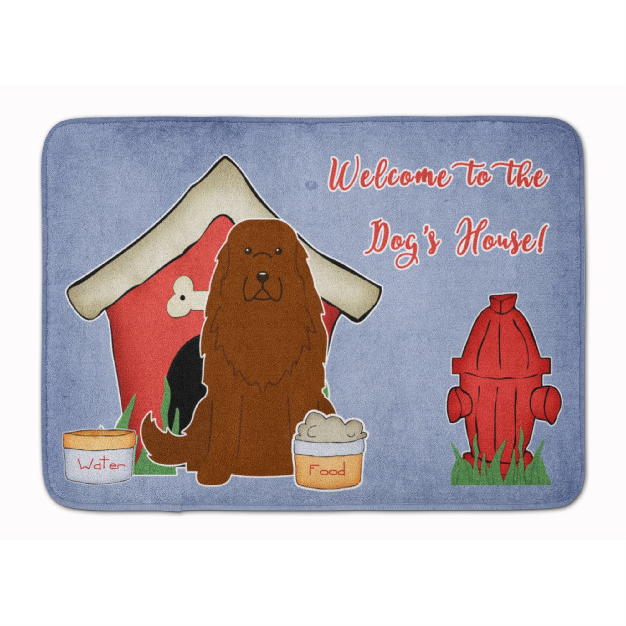 'Caroline'S Treasures House Caucasian Shepherd Dog Floor Mat, 19'''' X 27'''', Multicolor''