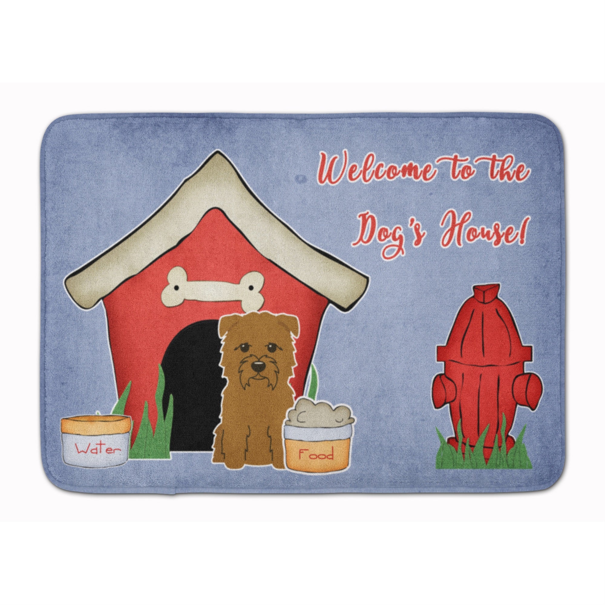 'Caroline'S Treasures Dog House Collection Glen Of Imal Tan Floor Mat, 19'''' X 27'''', Multicolor''