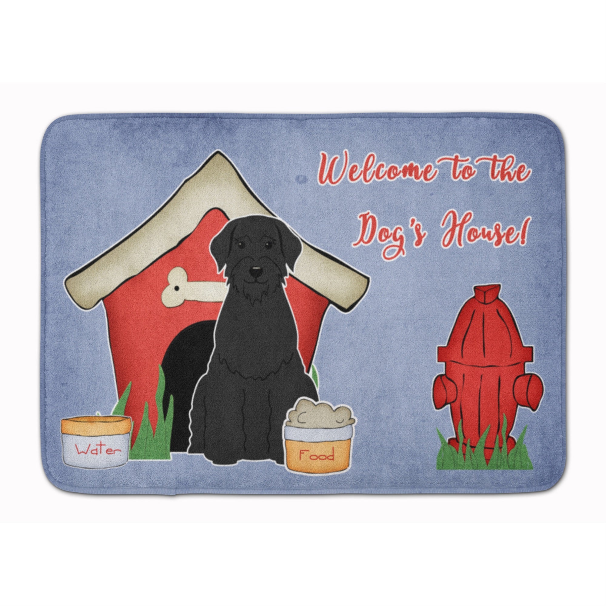 'Caroline'S Treasures Dog House Collection Giant Schnauzer Floor Mat, 19'''' X 27'''', Multicolor''