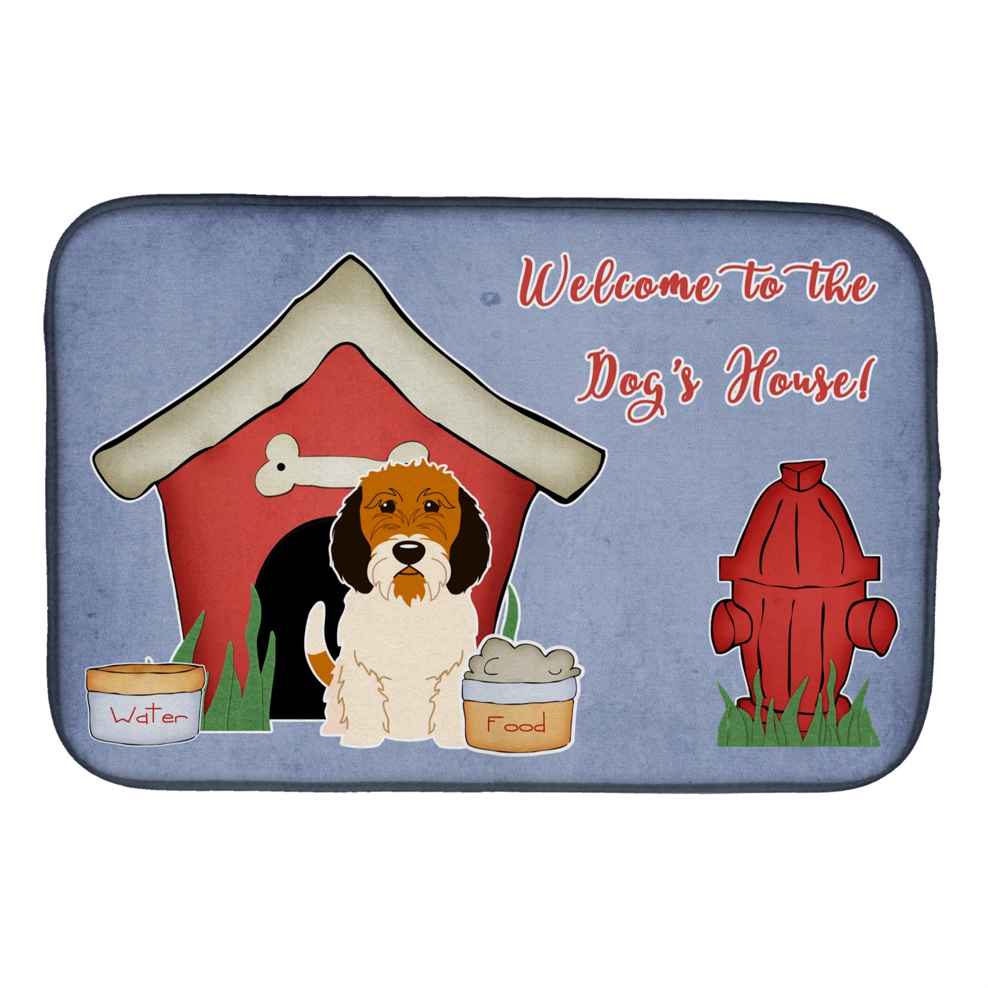 'Caroline'S Treasures Dog House Collection Petit Basset Griffon Veenden Dish Drying Mat, 14'''' X 21''''''