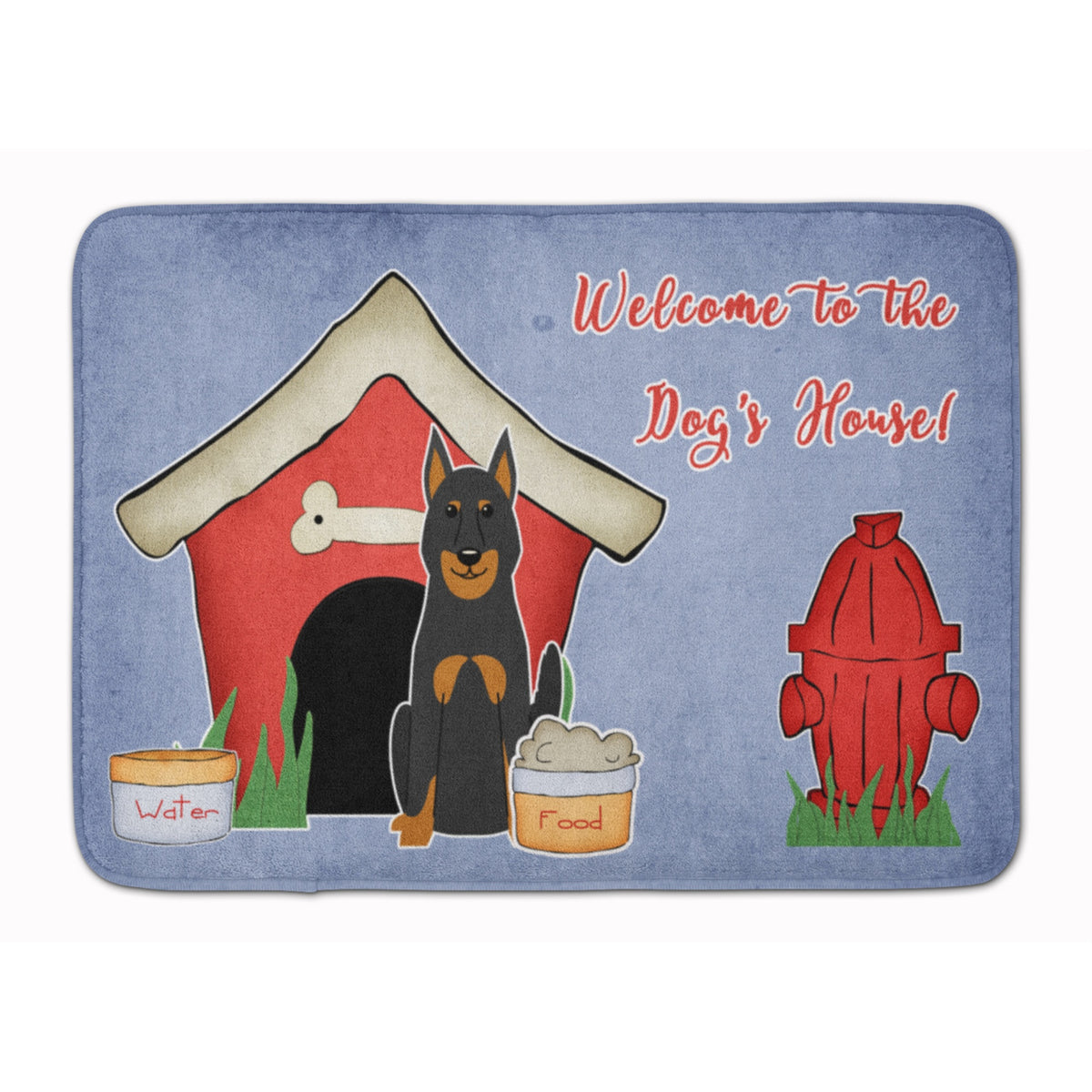 'Caroline'S Treasures House Beauce Shepherd Dog Floor Mat, 19'''' X 27'''', Multicolor''
