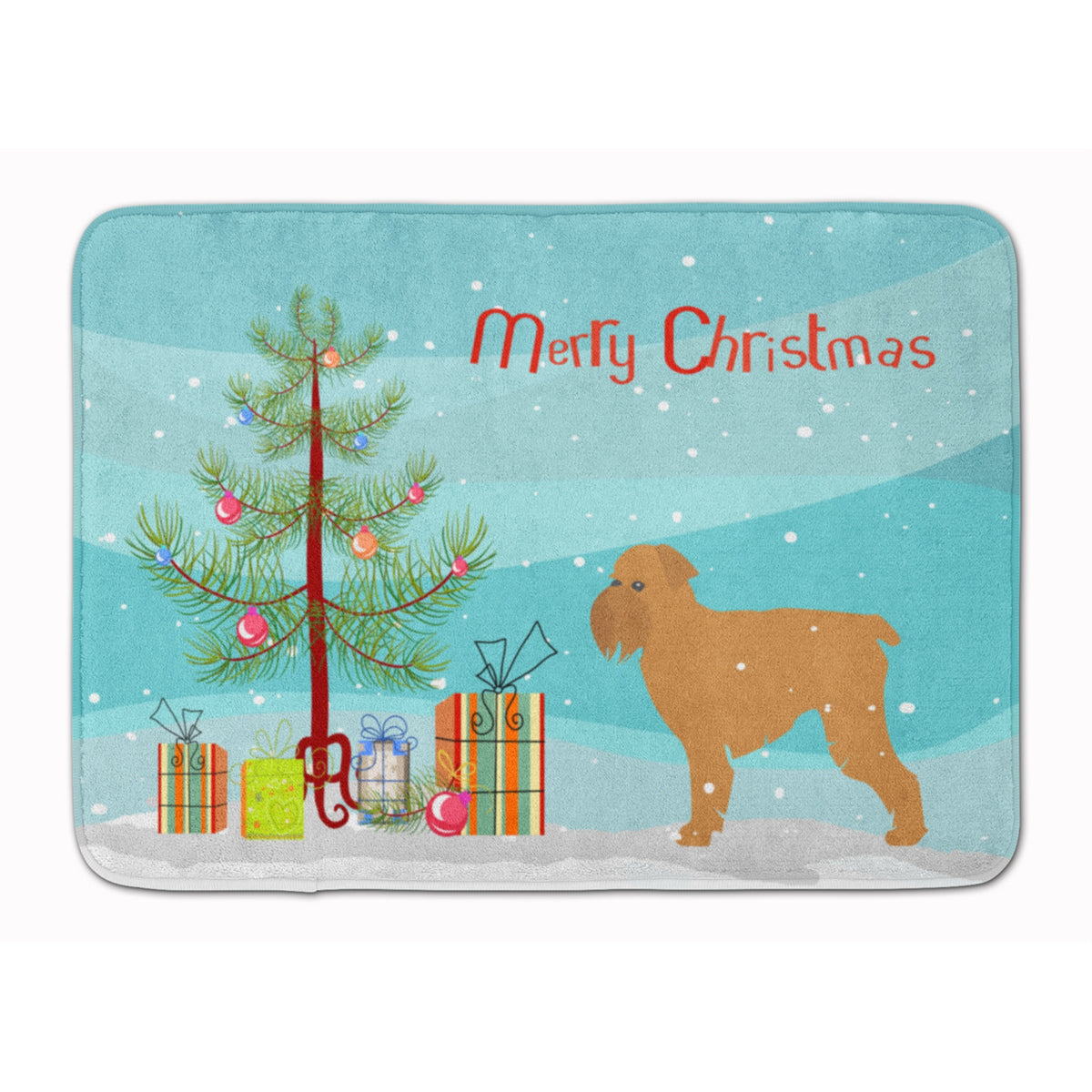 'Caroline'S Treasures Brussels Griffon Merry Christmas Tree, 19'''' X 27'''', Multicolor''
