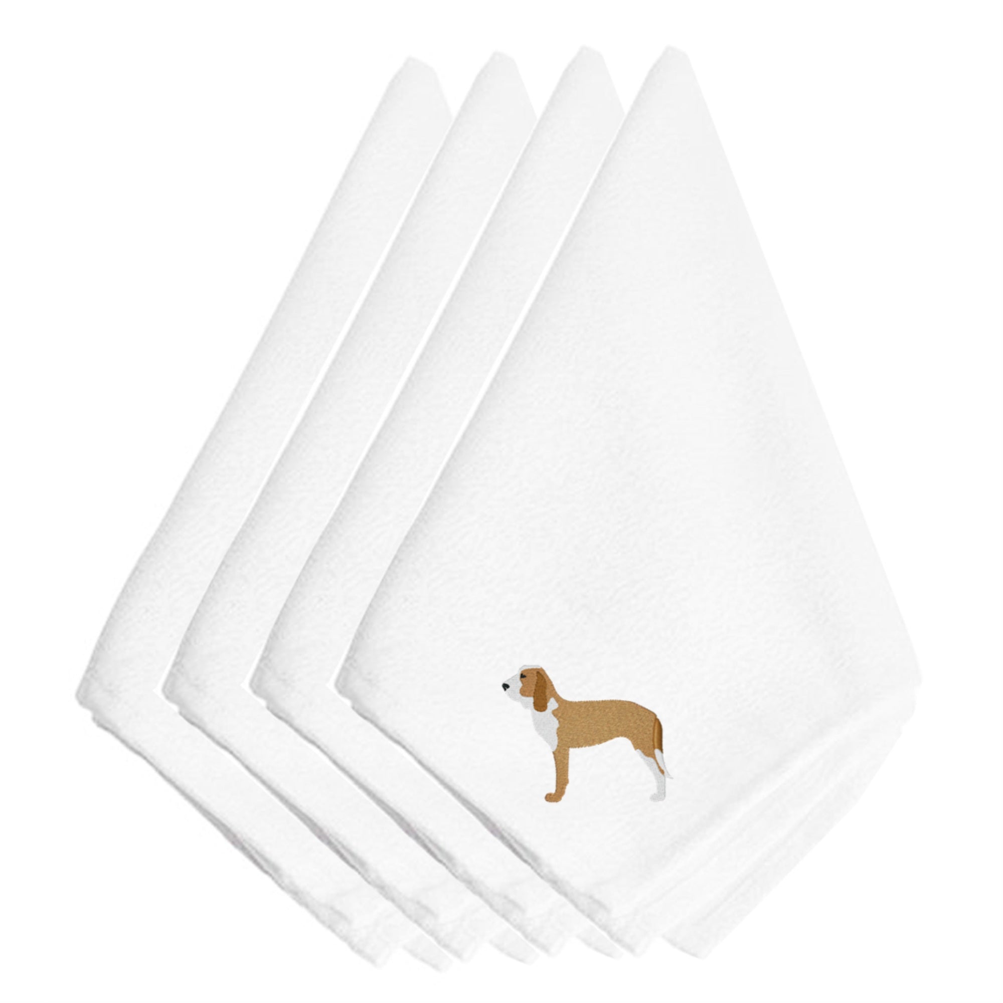 'Caroline'S Treasures Bb3391Npke Spanish Hound Embroidered Napkins (Set Of 4), 20'''', Multicolor''