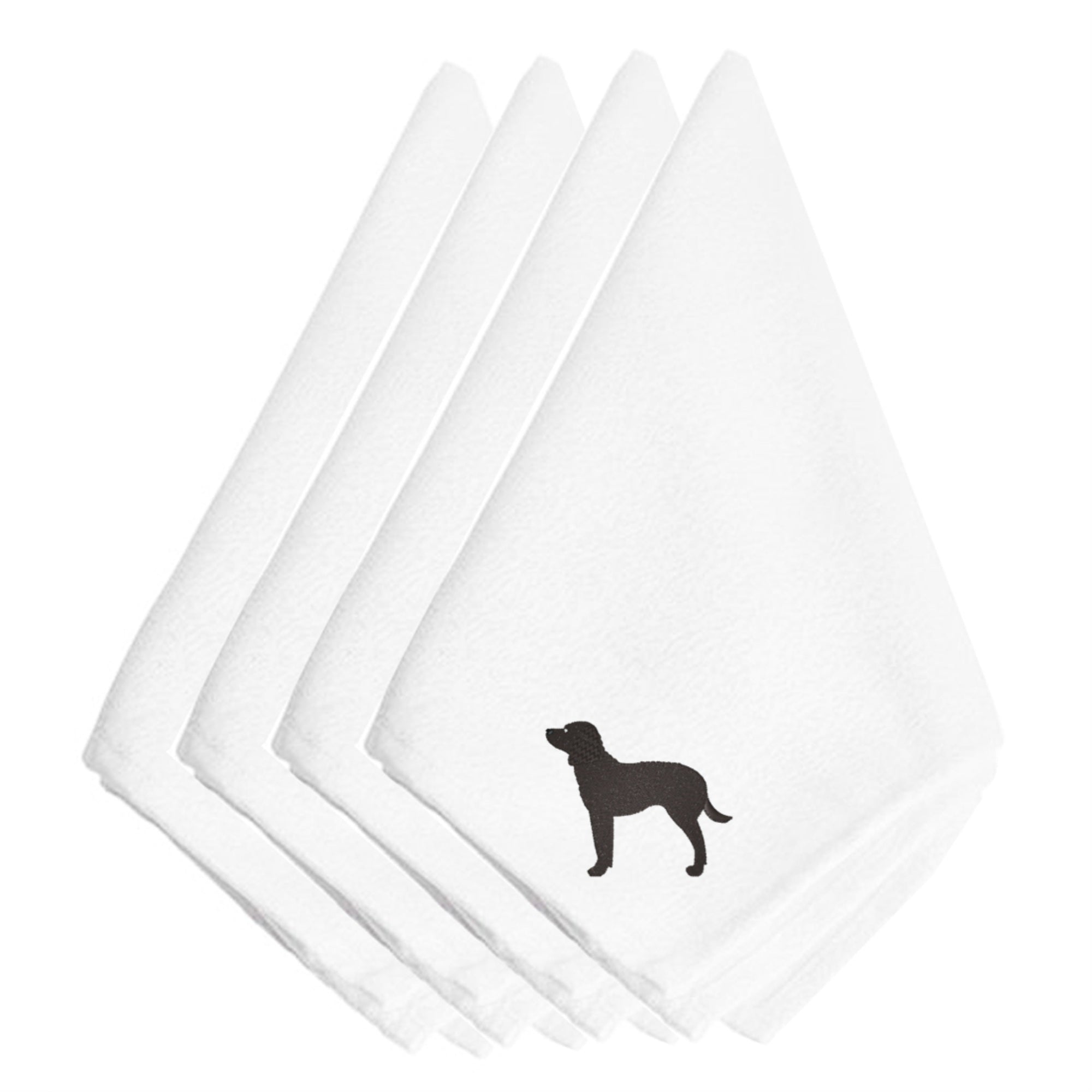 'Caroline'S Treasures Bb3401Npke American Water Spaniel Embroidered Napkins (Set Of 4), 20'''', Multicolor''