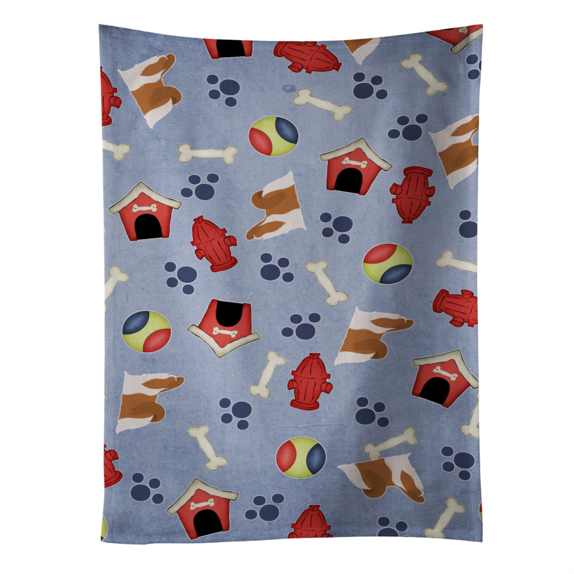 'Caroline'S Treasures Bb3946Ktwl Shih Tzu Dog House Collection Kitchen Towel, 25'''' X 15'''', Multicolor''