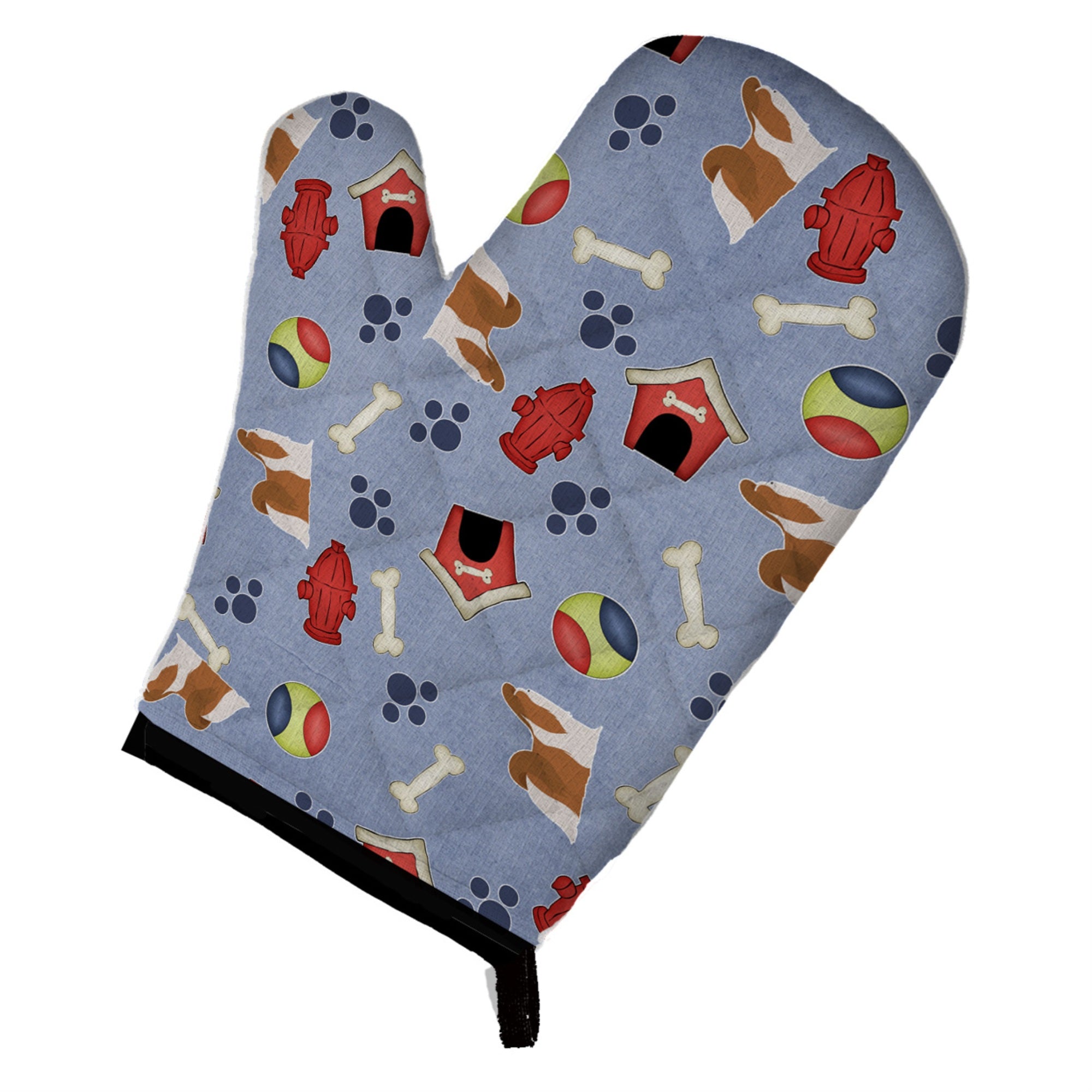 'Caroline'S Treasures Bb3946Ovmt Shih Tzu Dog House Collection Oven Mitt, 12'''' By 8.5'''', Multicolor''