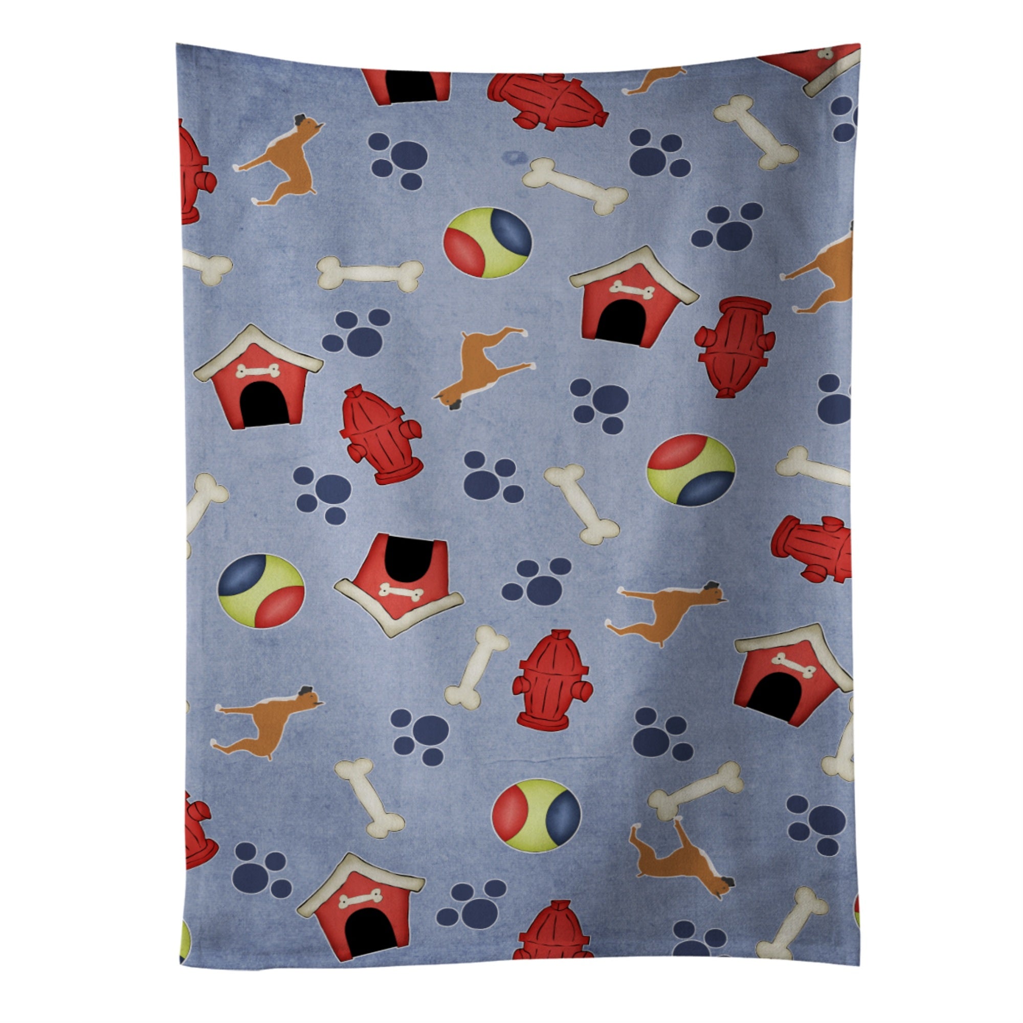 'Caroline'S Treasures Bb3953Ktwl Boxer Dog House Collection Kitchen Towel, 25'''' X 15'''', Multicolor''