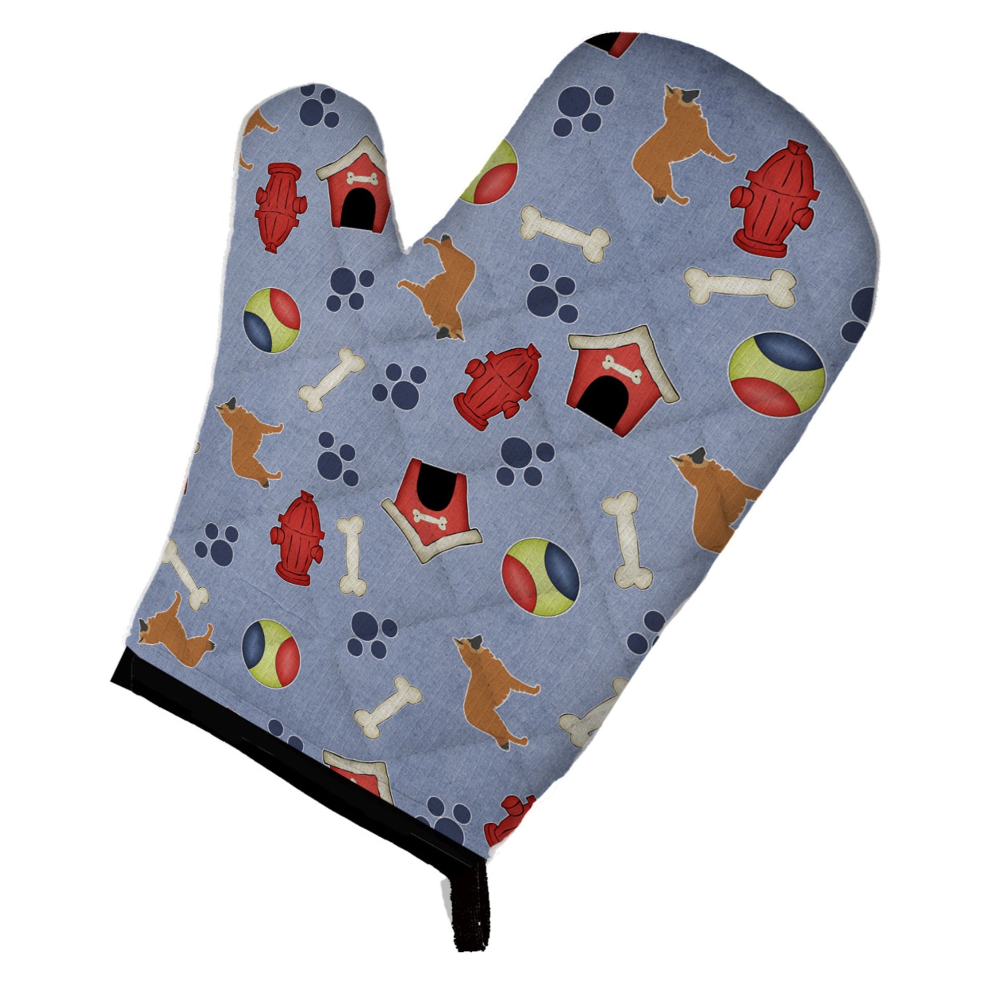 'Caroline'S Treasures Bb3961Ovmt Belgian Shepherd Dog House Collection Oven Mitt, 12'''' By 8.5'''', Multicolor''