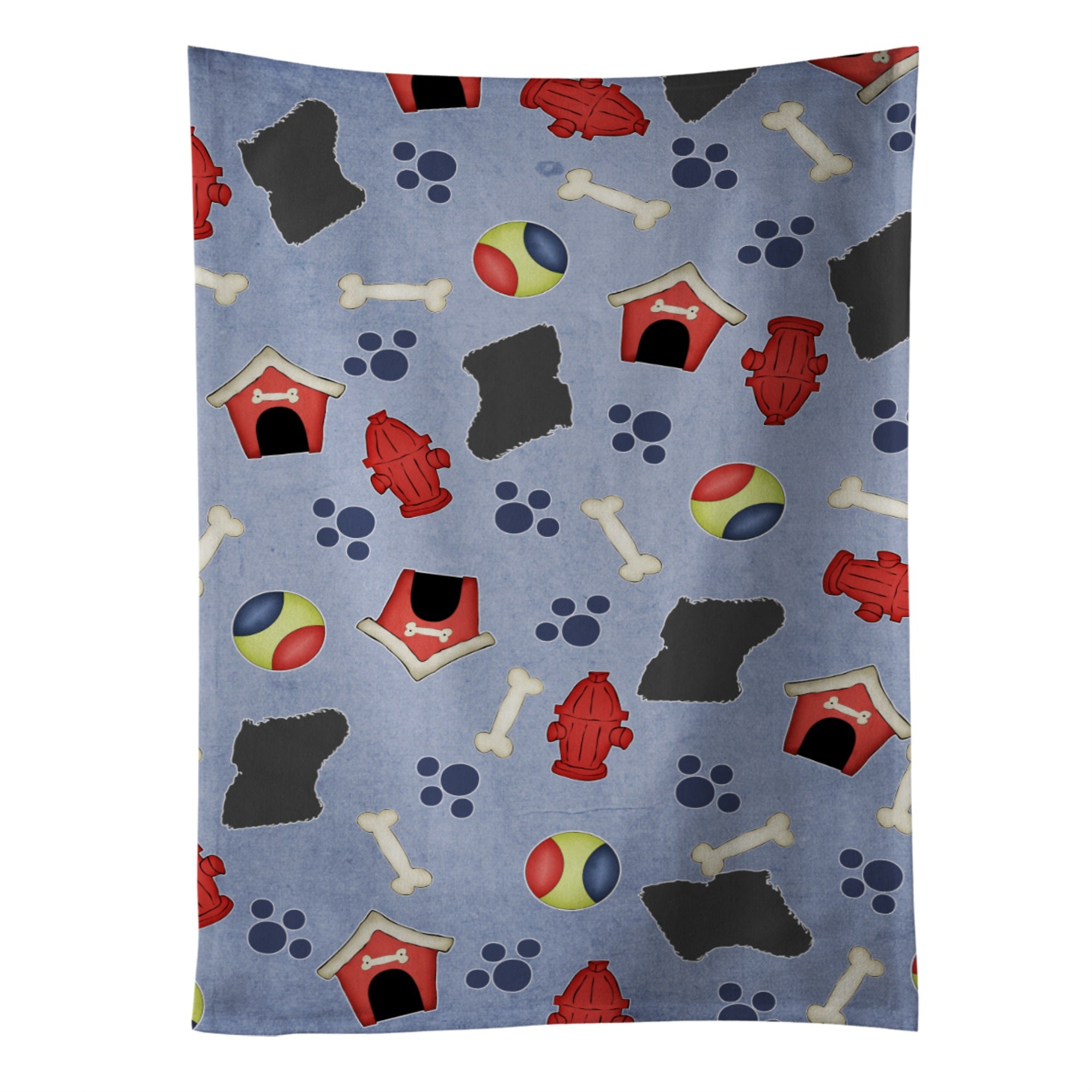 'Caroline'S Treasures Bb3963Ktwl Puli Dog House Collection Kitchen Towel, 25'''' X 15'''', Multicolor''