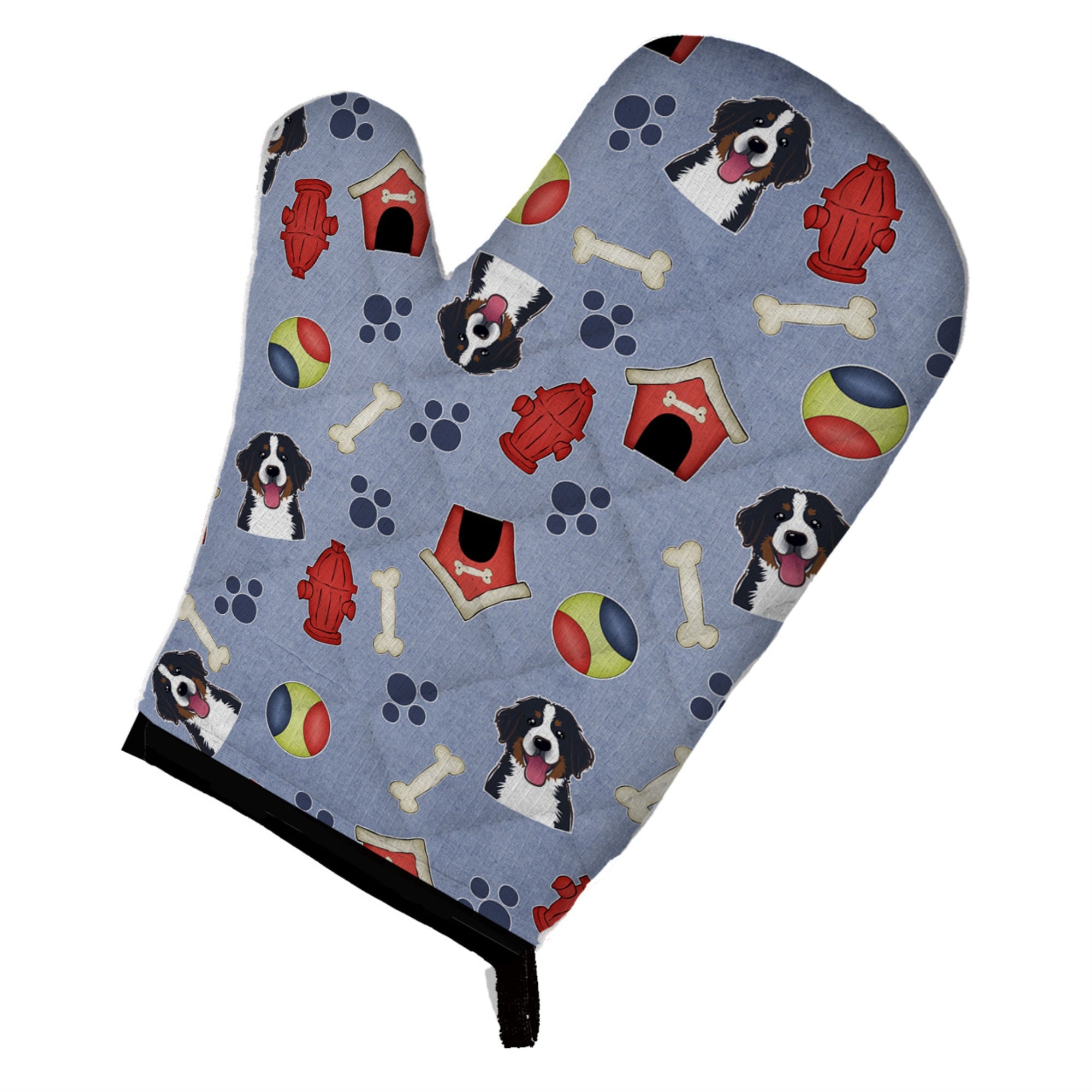 'Caroline'S Treasures Bb4016Ovmt Dog House Collection Bernese Mountain Dog Oven Mitt, 12'''' By 8.5'''', Multicolor''