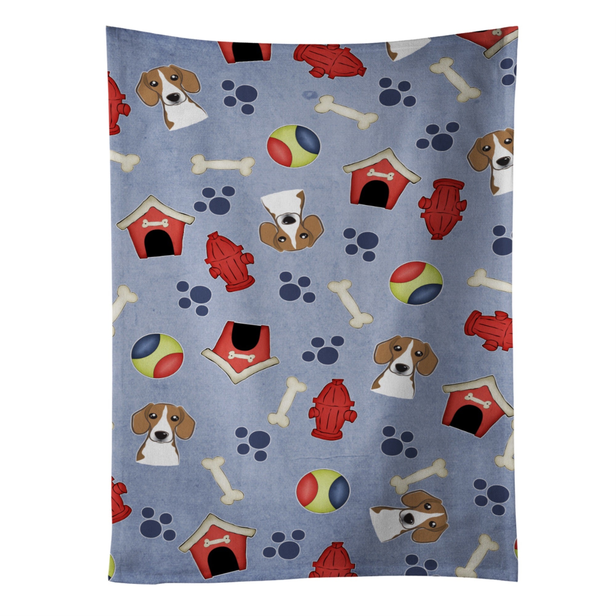 'Caroline'S Treasures Bb4018Ktwl Dog House Collection Beagle Kitchen Towel, 25'''' X 15'''', Multicolor''