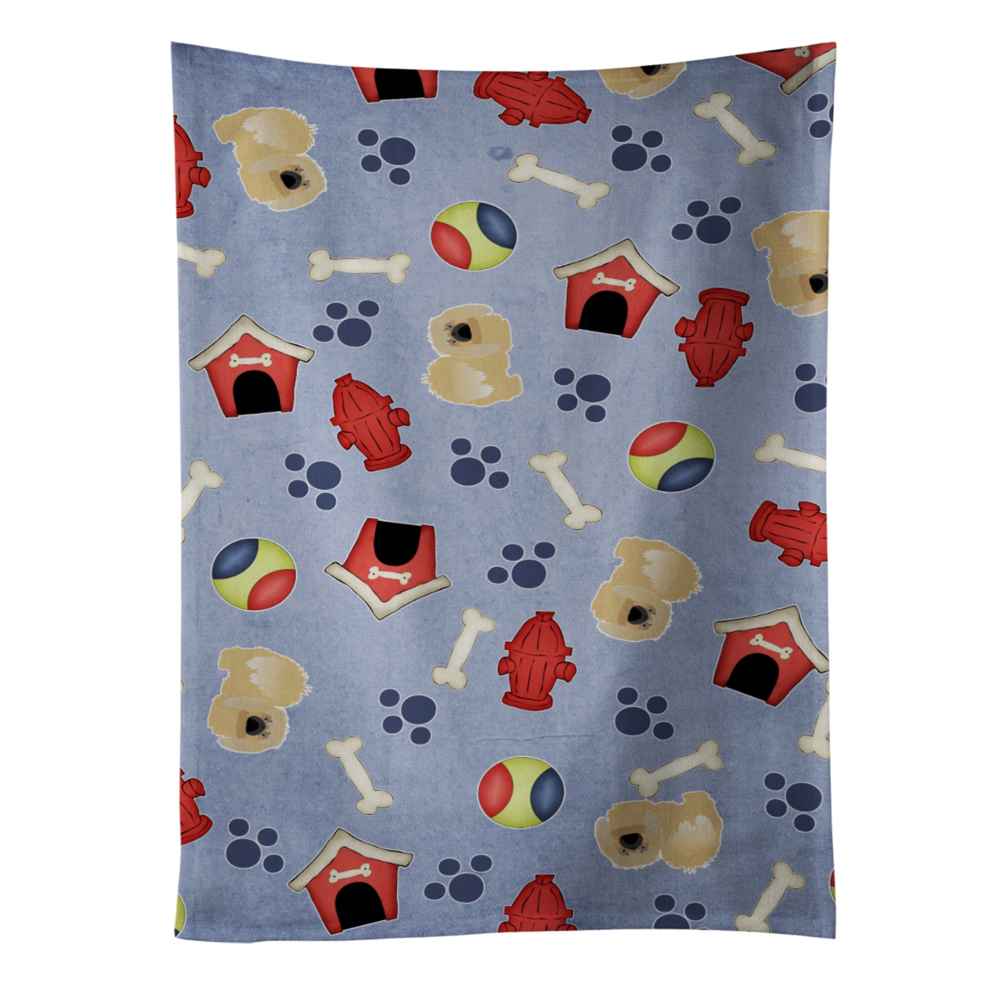 'Caroline'S Treasures Bb4108Ktwl Dog House Collection Pekingese Kitchen Towel, 25'''' X 15'''', Multicolor''