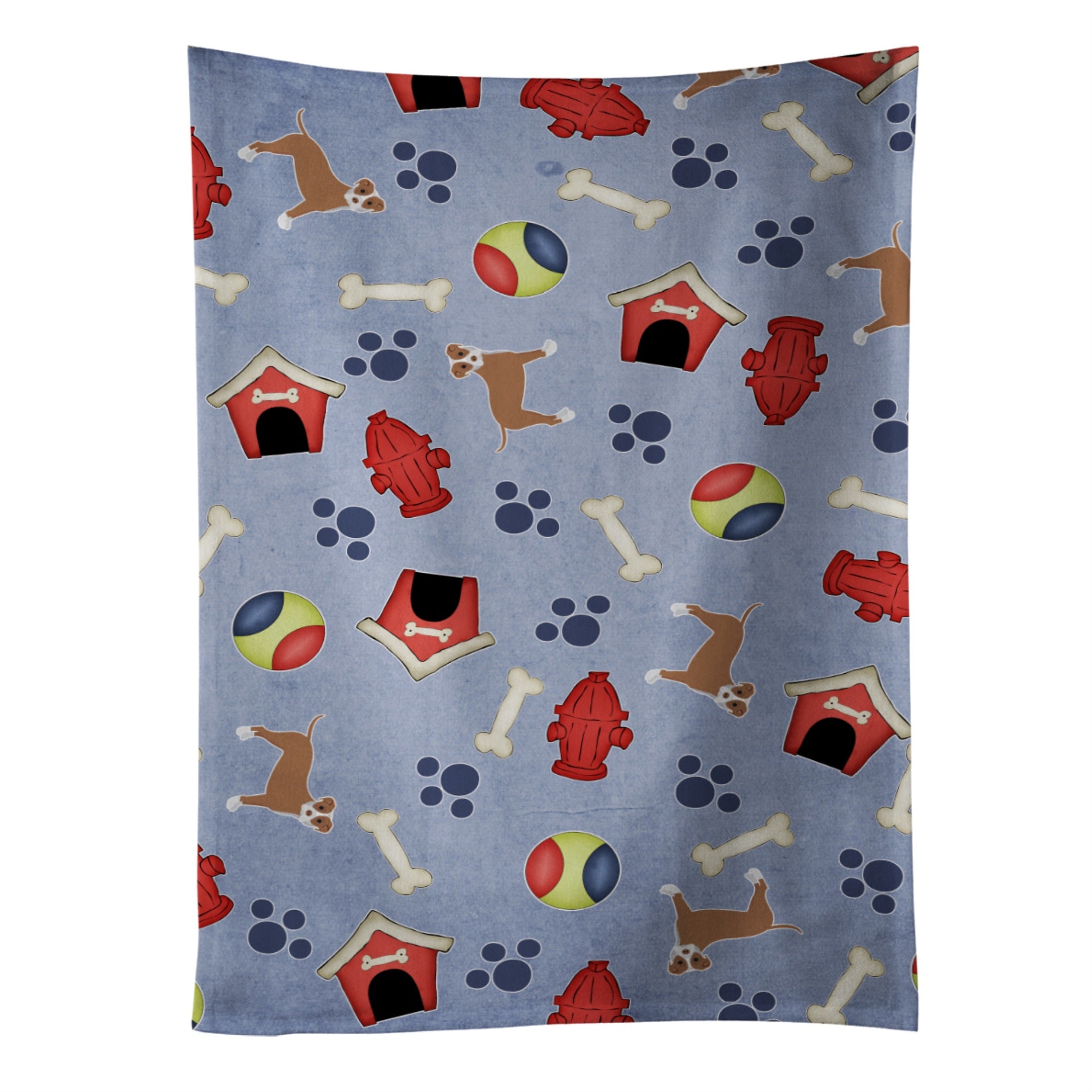'Caroline'S Treasures Bb4124Ktwl Staffordshire Bull Terrier Kitchen Towel, 25'''' X 15'''', Multicolor''